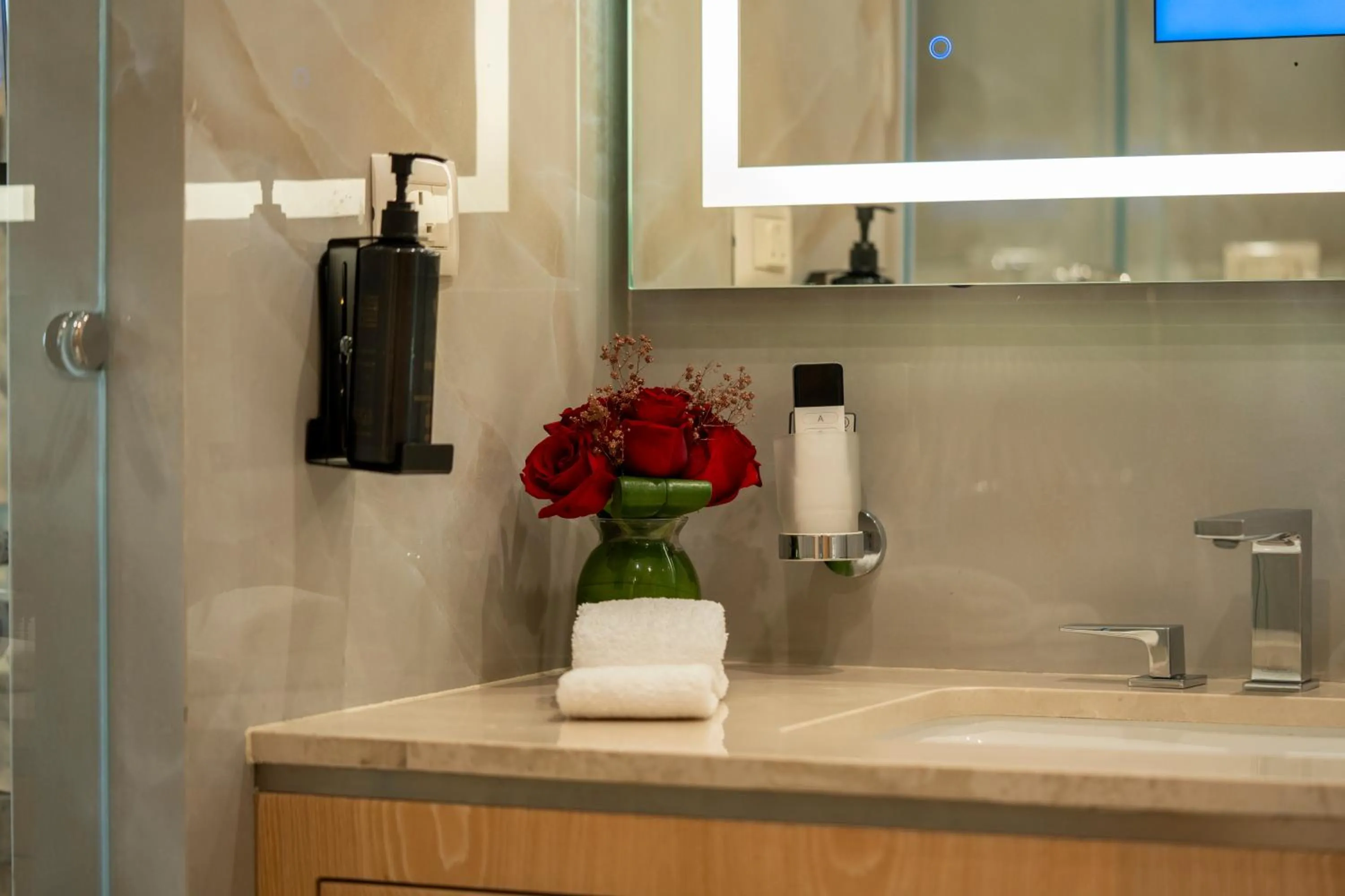 Bathroom in World Heart Hotel