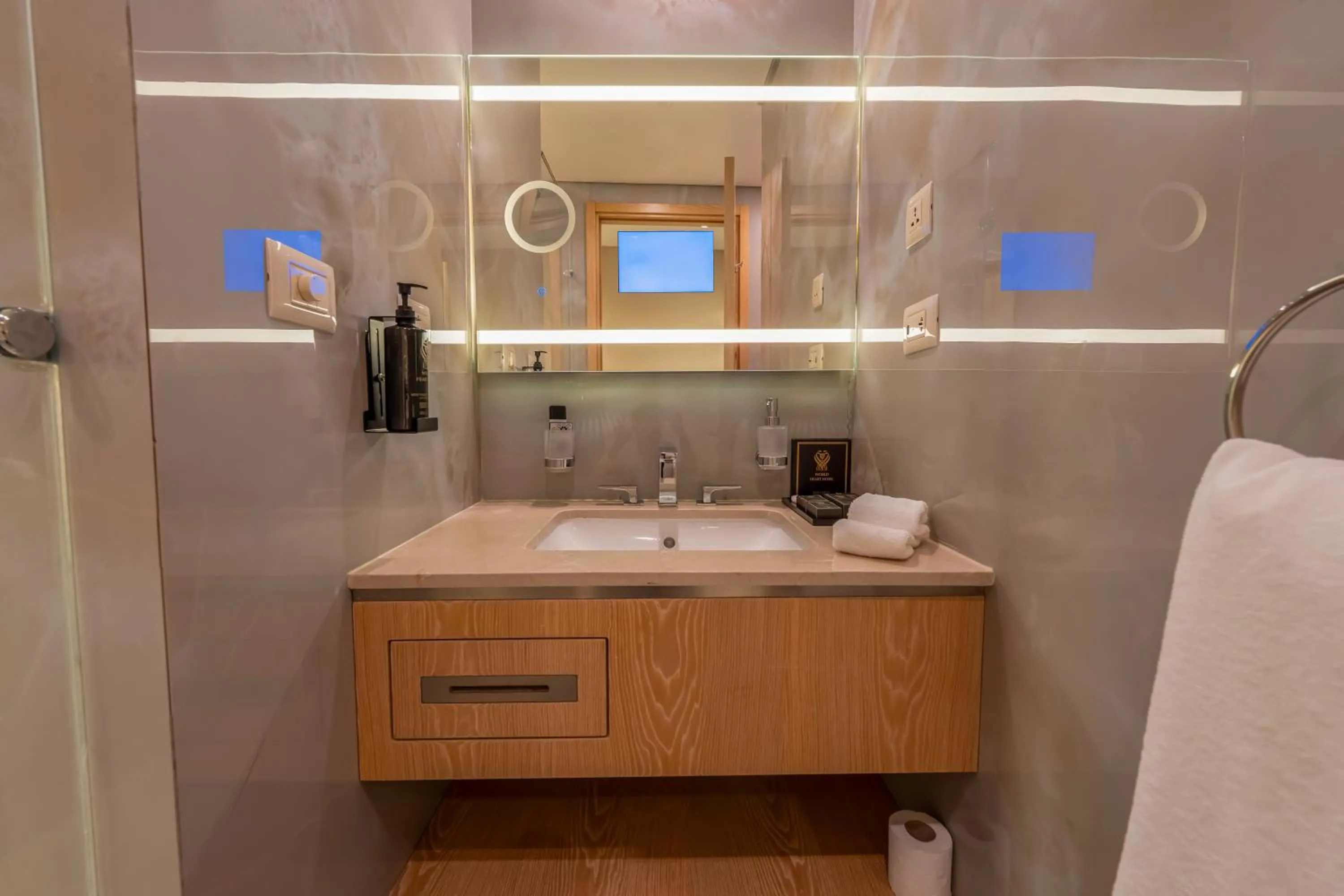 Bathroom in World Heart Hotel