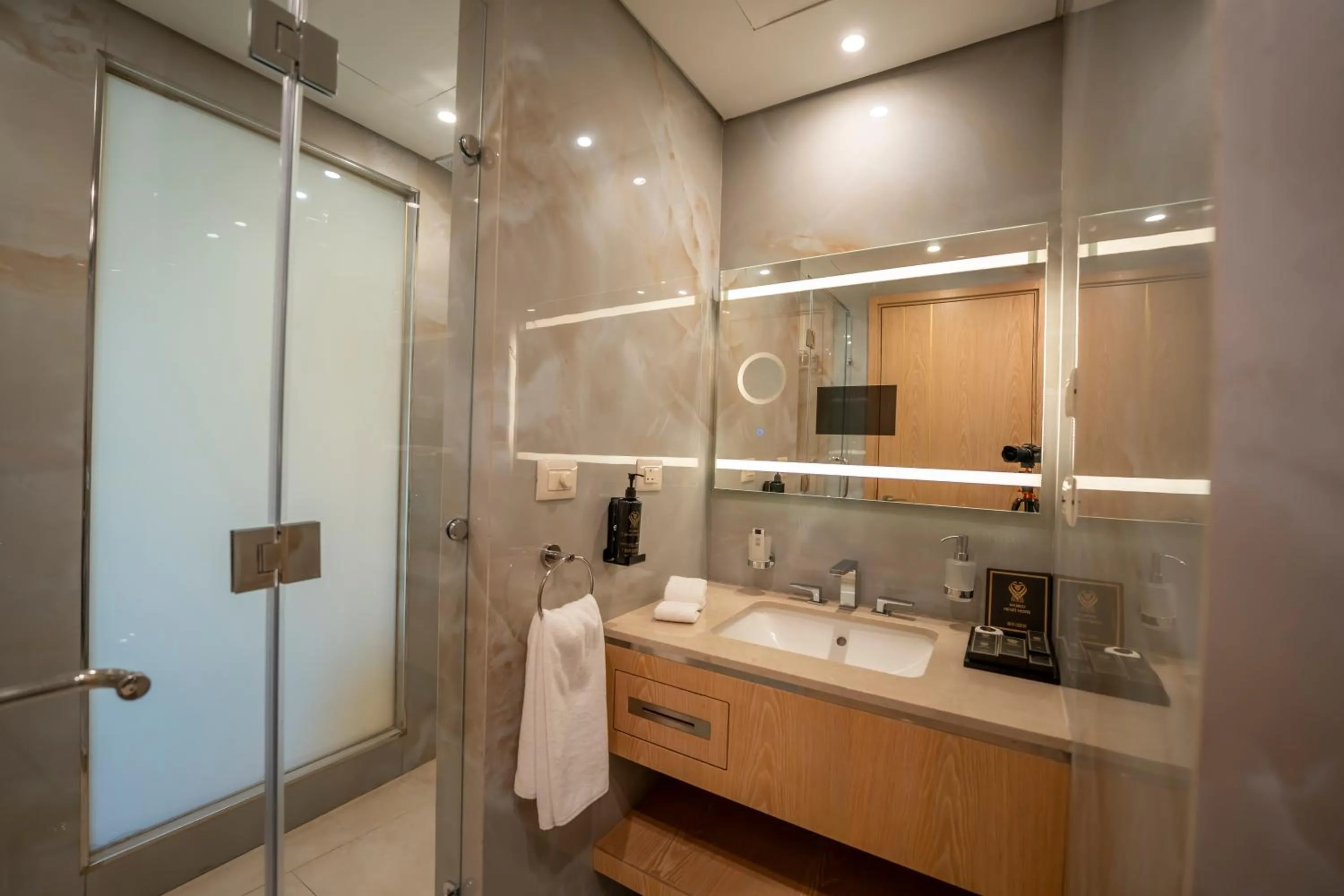 Bathroom in World Heart Hotel