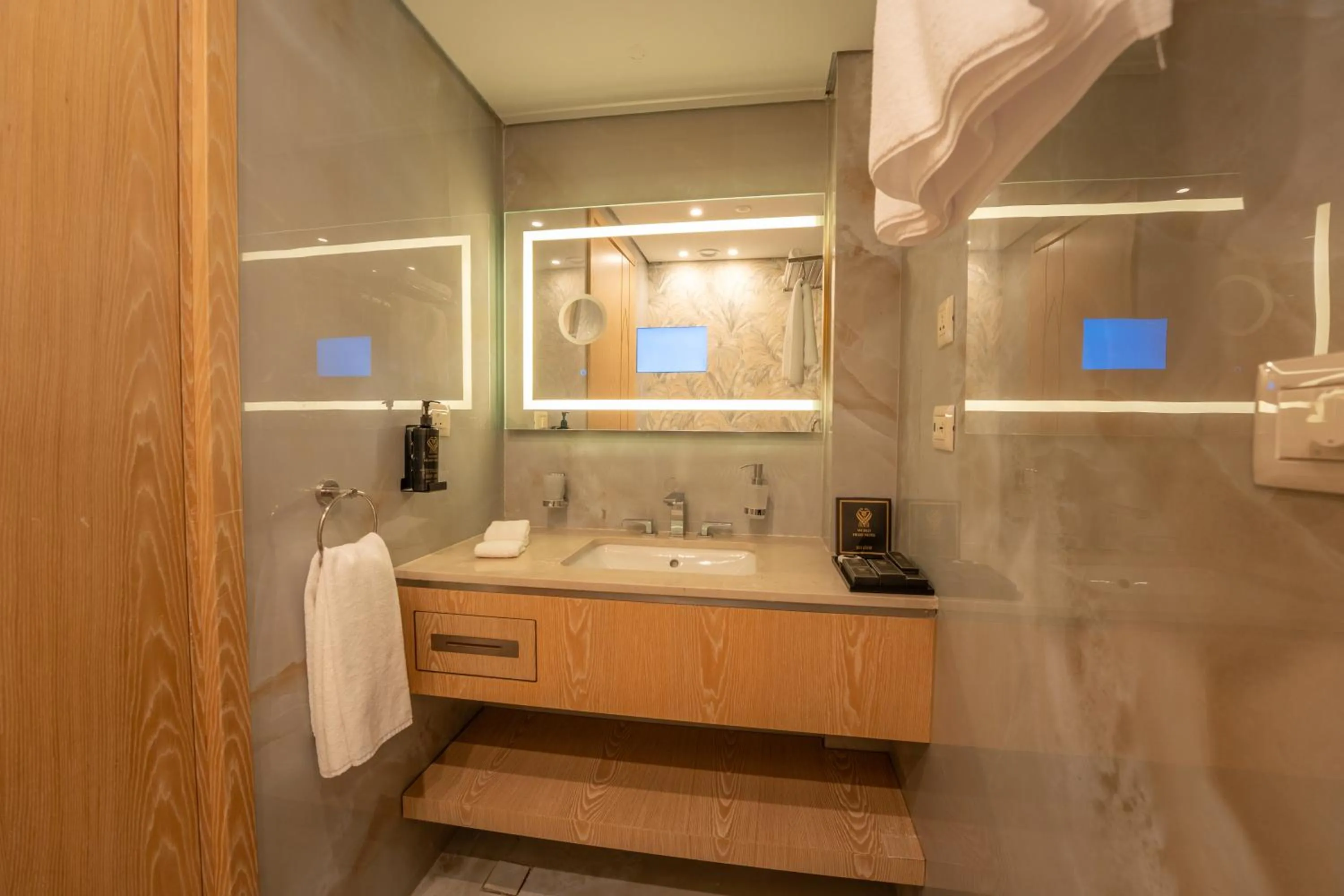 Bathroom in World Heart Hotel