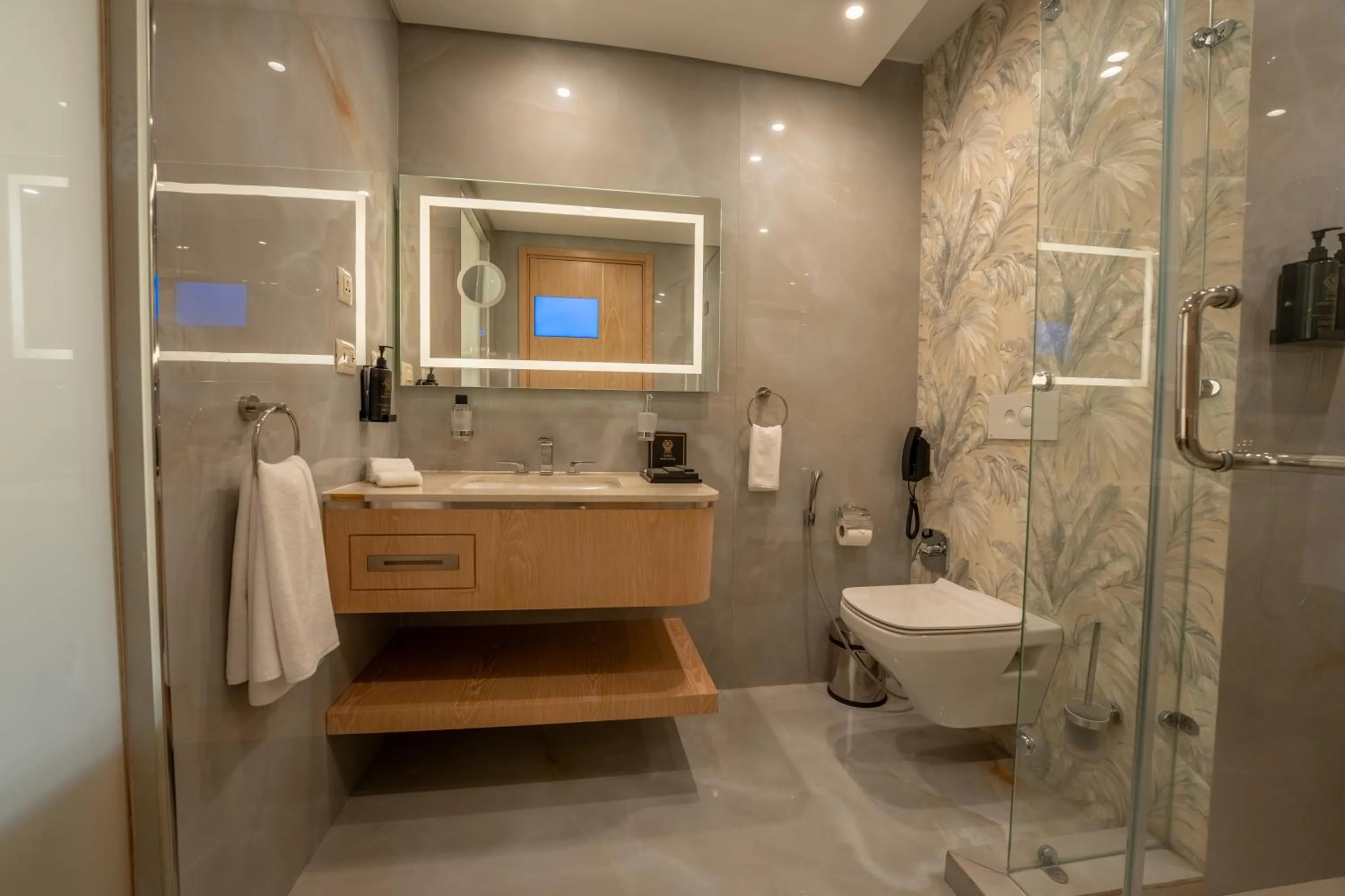 Bathroom in World Heart Hotel