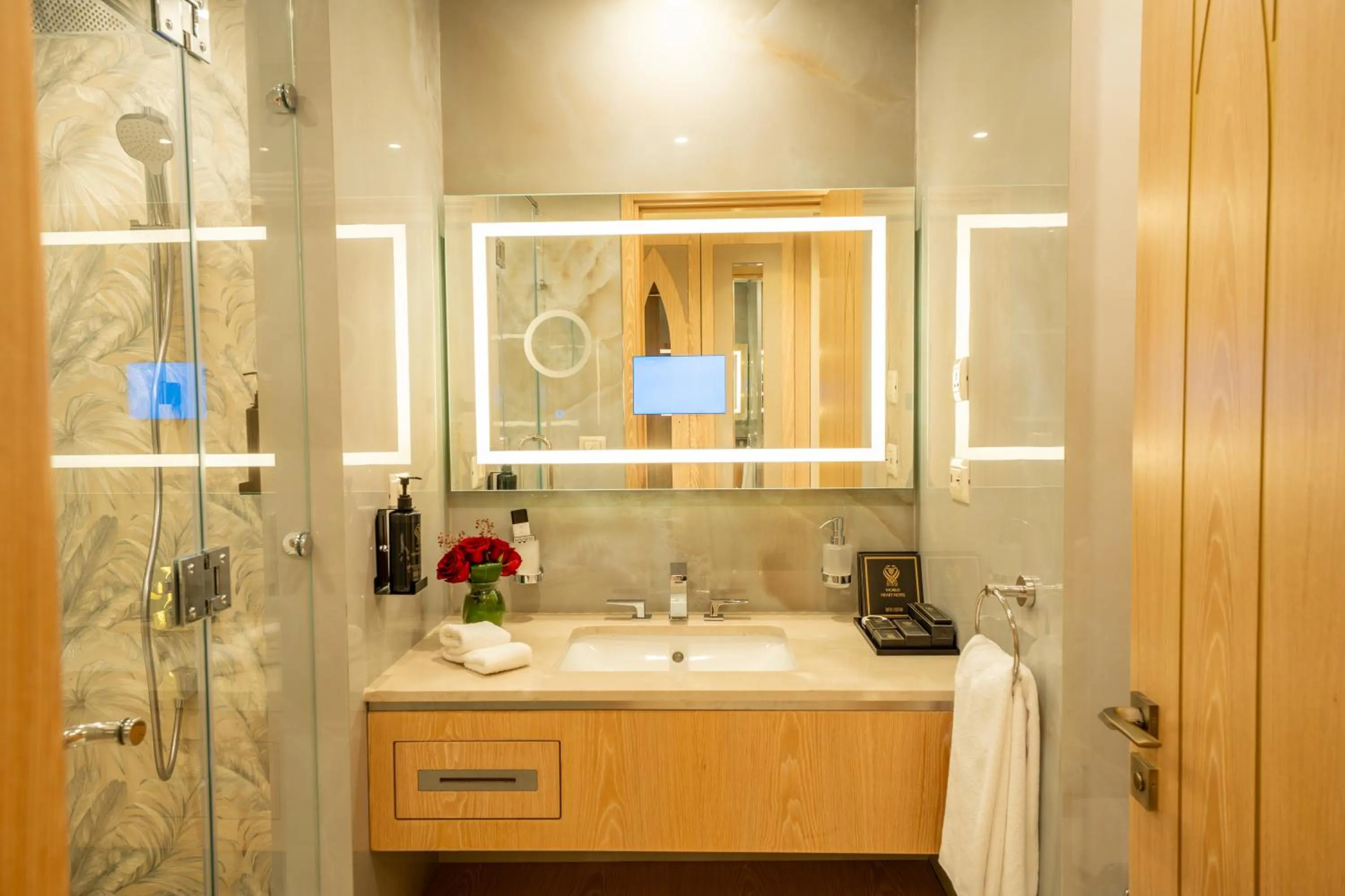 Bathroom in World Heart Hotel
