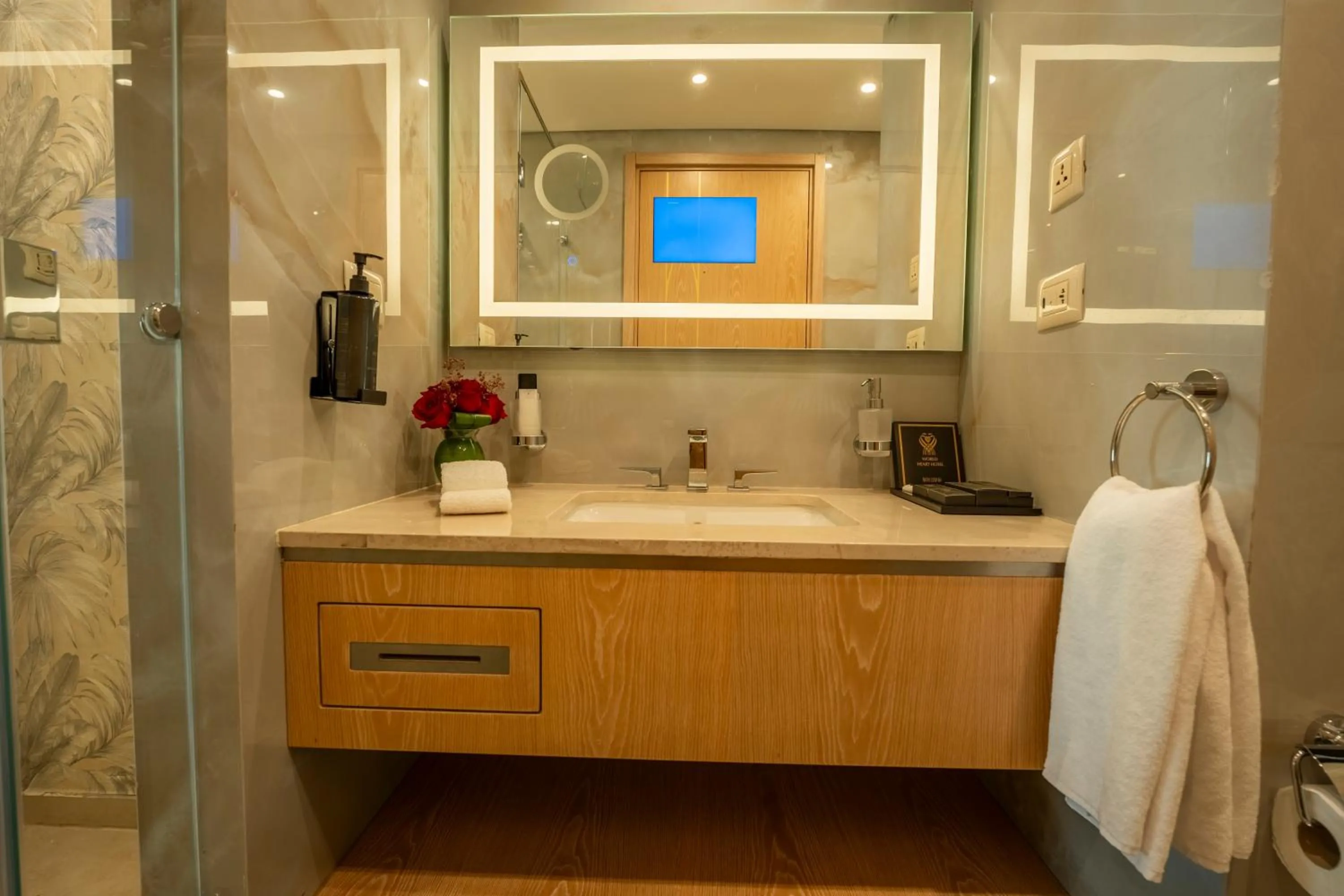 Bathroom in World Heart Hotel