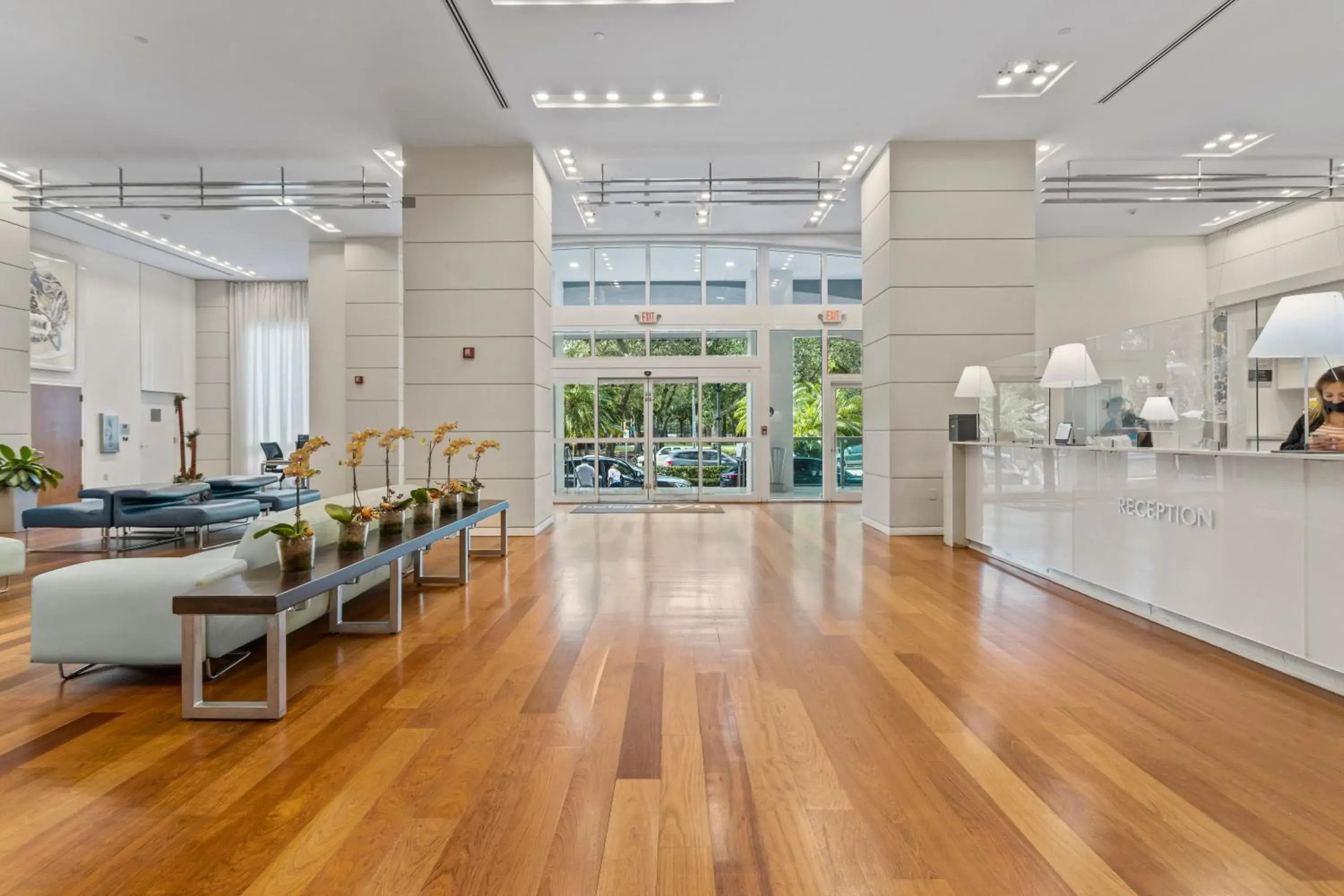 Lobby or reception in Private Residences at Hotel Arya by SoFLA Vacations Lobby or reception in Private Residences at Hotel Arya by SoFLA Vacations