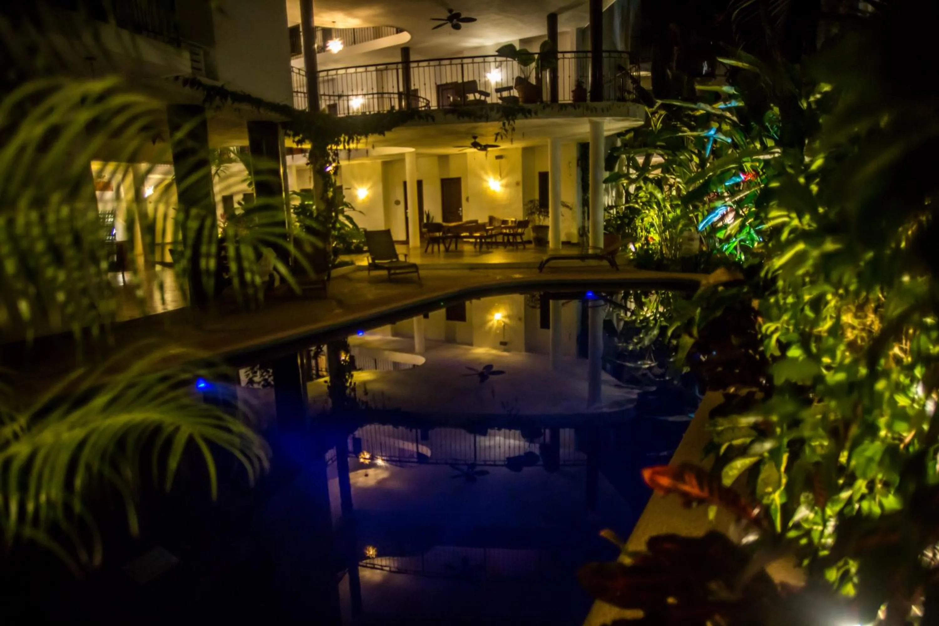 Swimming pool in Hotelito Los Sueños