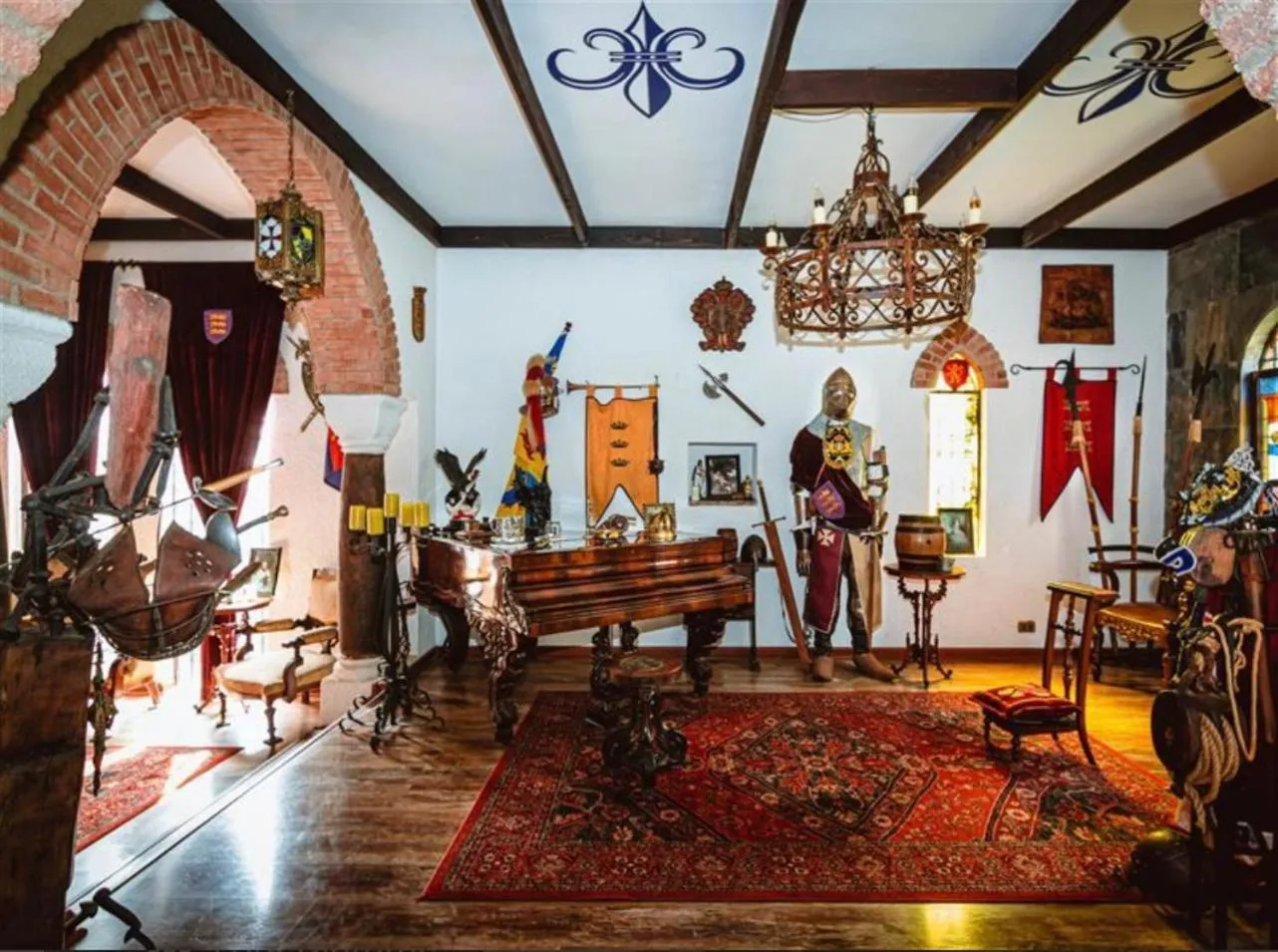 Living room in Castillo Medieval