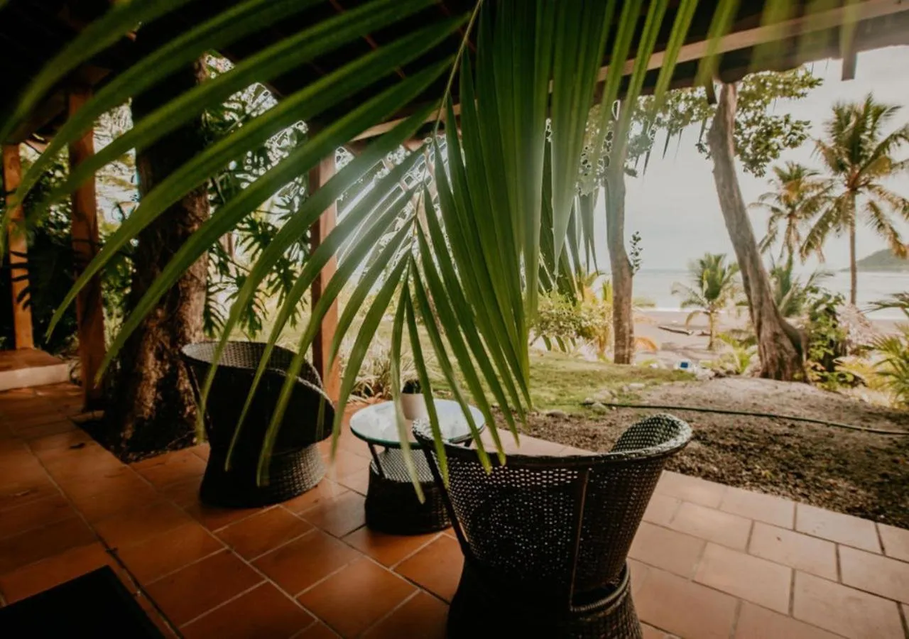 Garden view in Sansara Surf Yoga & Resort