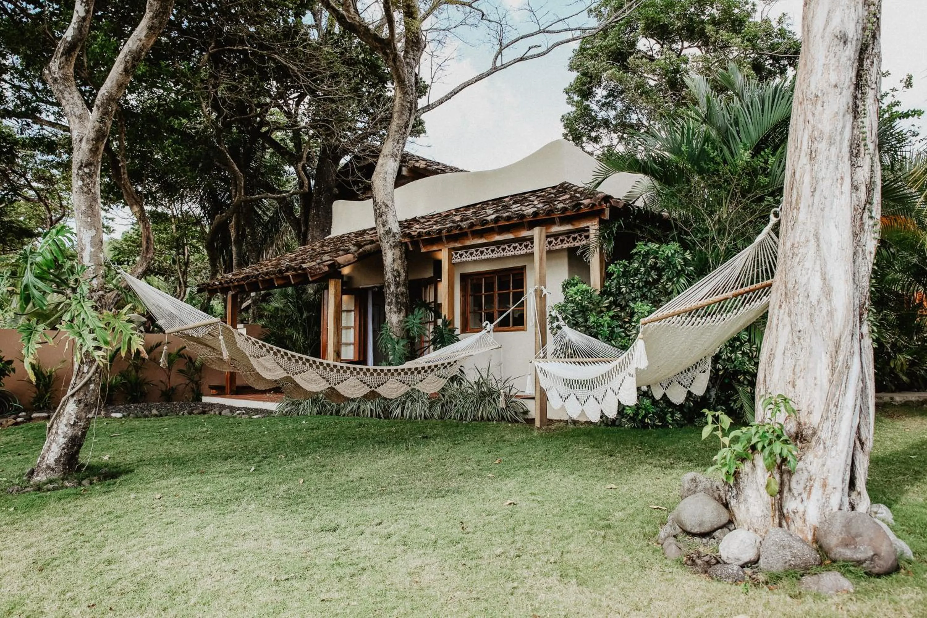 Patio in Sansara Surf Yoga & Resort