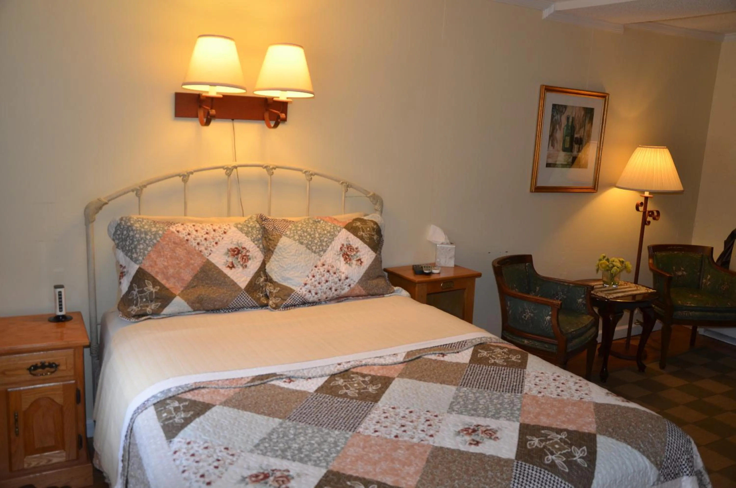 Bed in Cornwall Inn