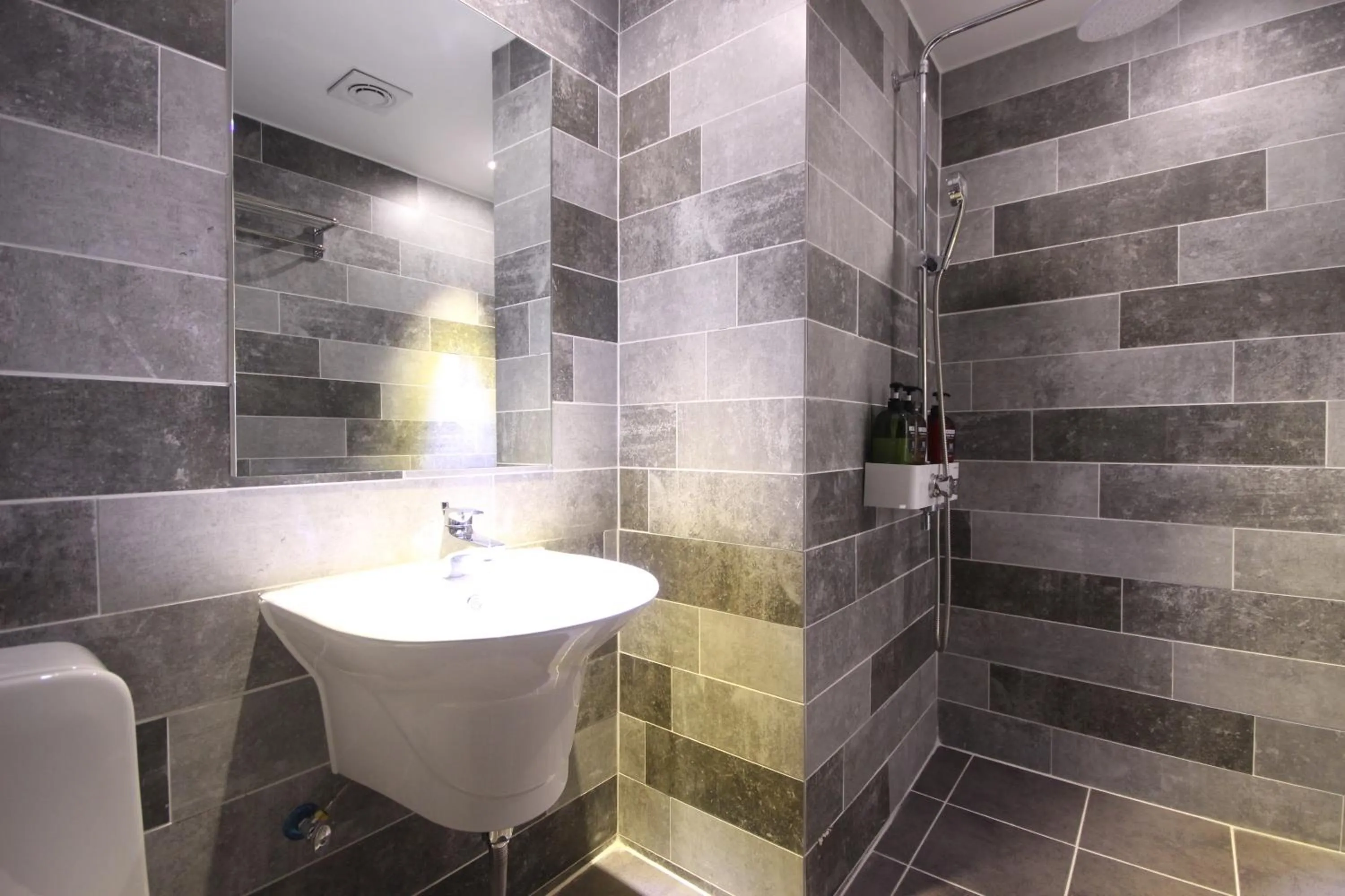 Bathroom in The May Hotel