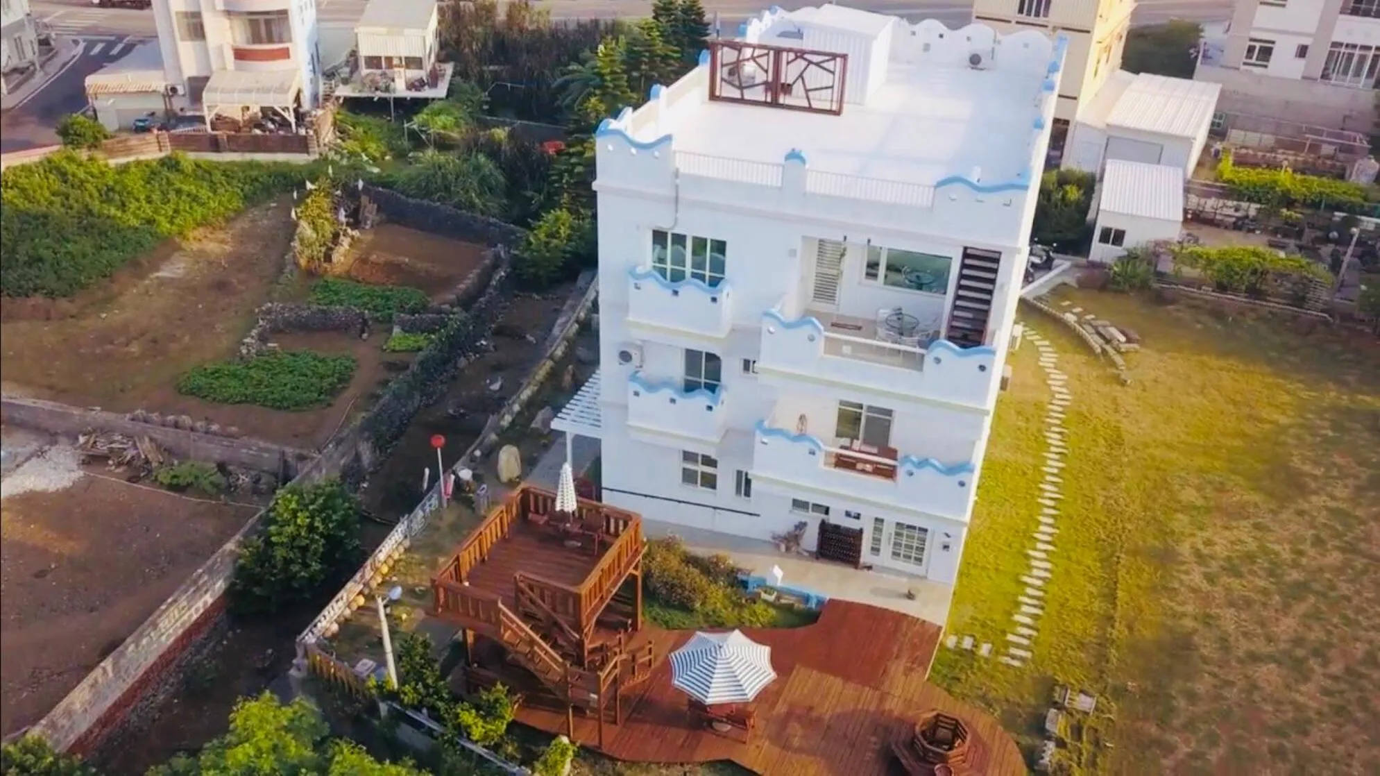 Bird's eye view in Yurong B&B
