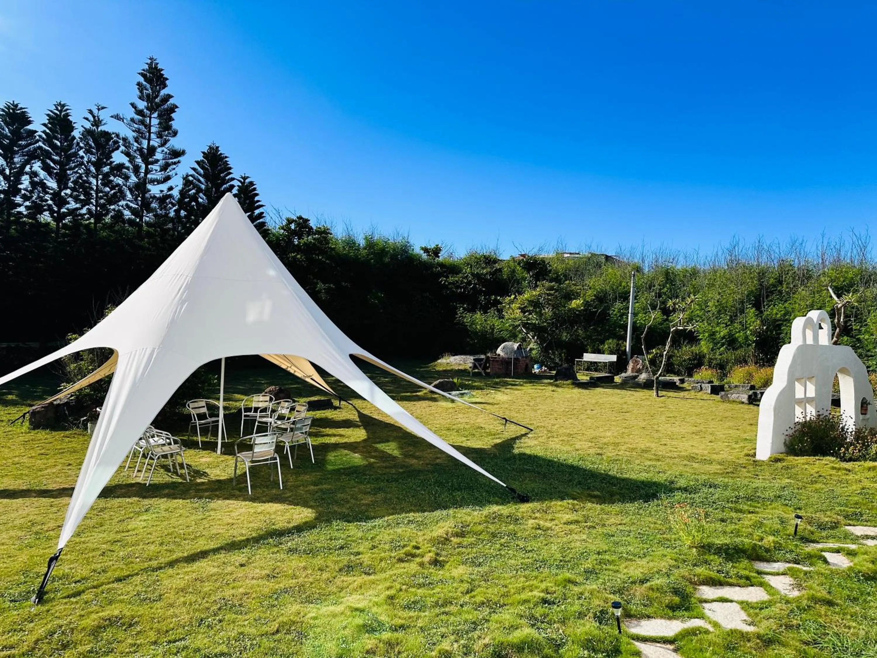 Patio in Yurong B&B