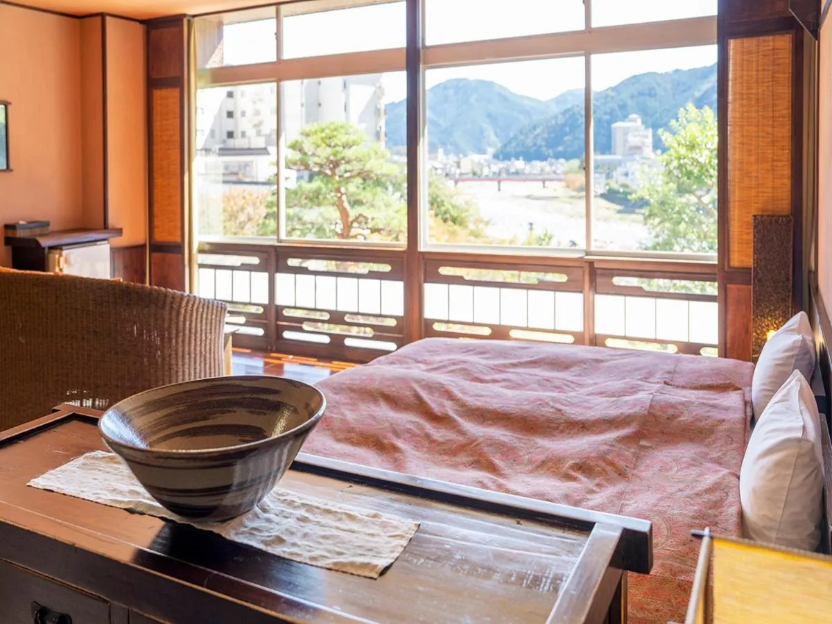 Photo of the whole room, Bed in Bosenkan