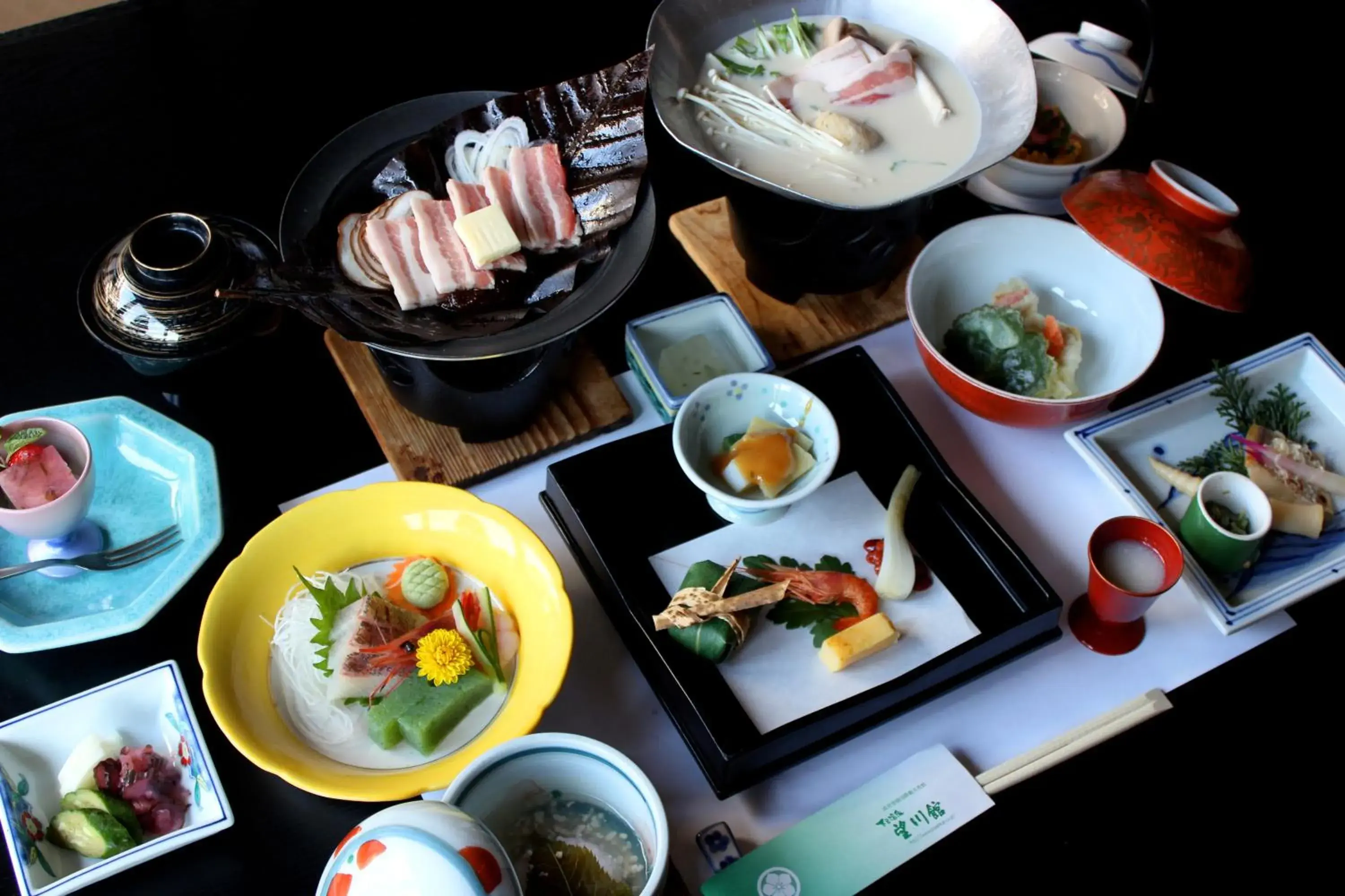 Food close-up in Bosenkan Food close-up in Bosenkan