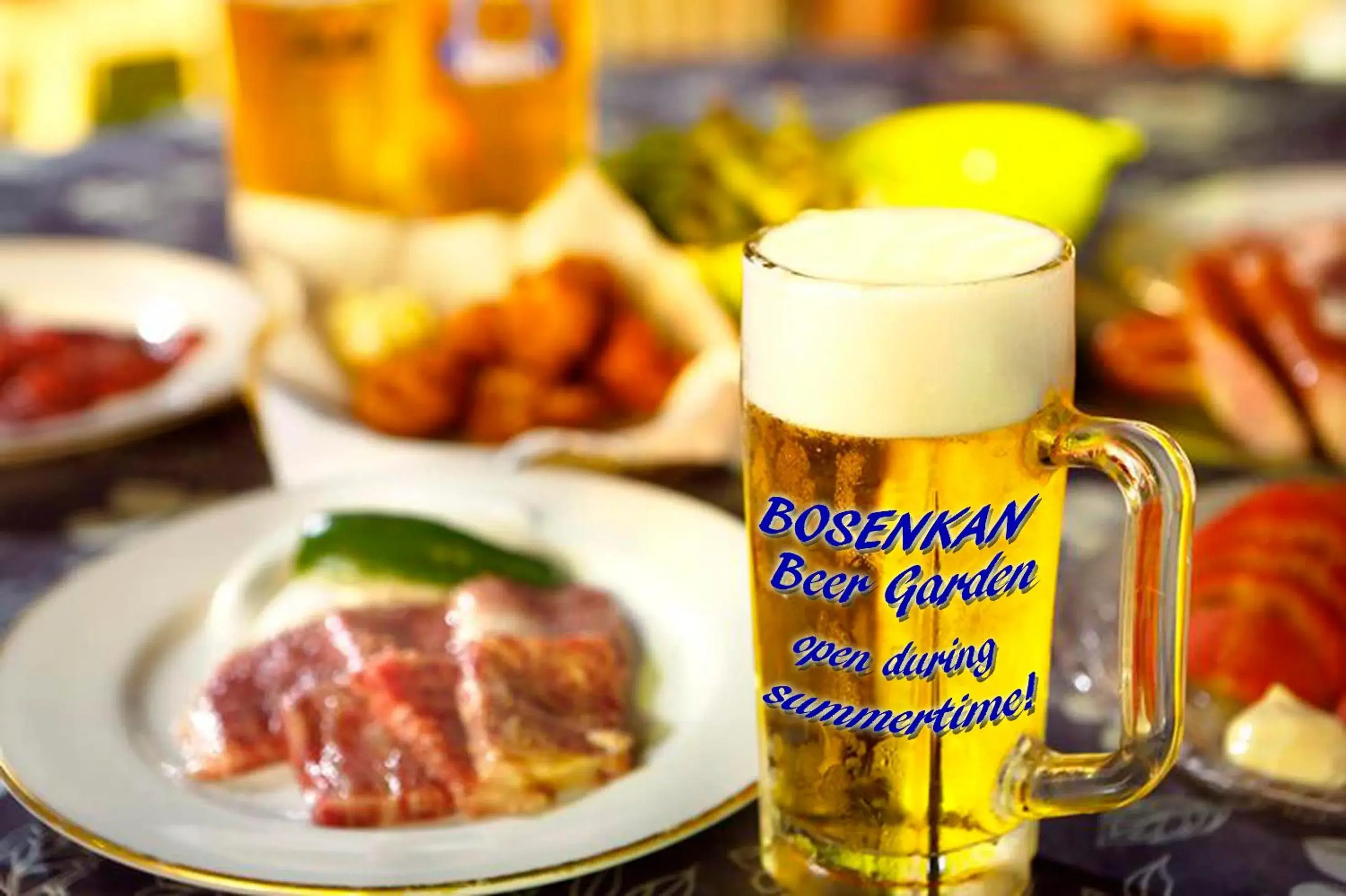 Food and drinks in Bosenkan Food and drinks in Bosenkan