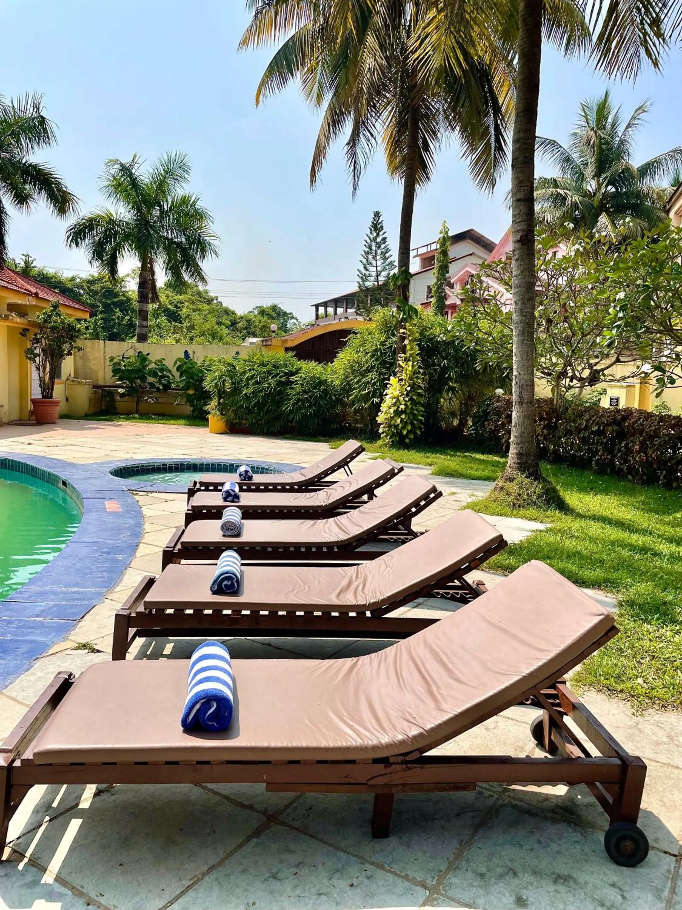 Pool view in Otium Goa Resort by The Oterra