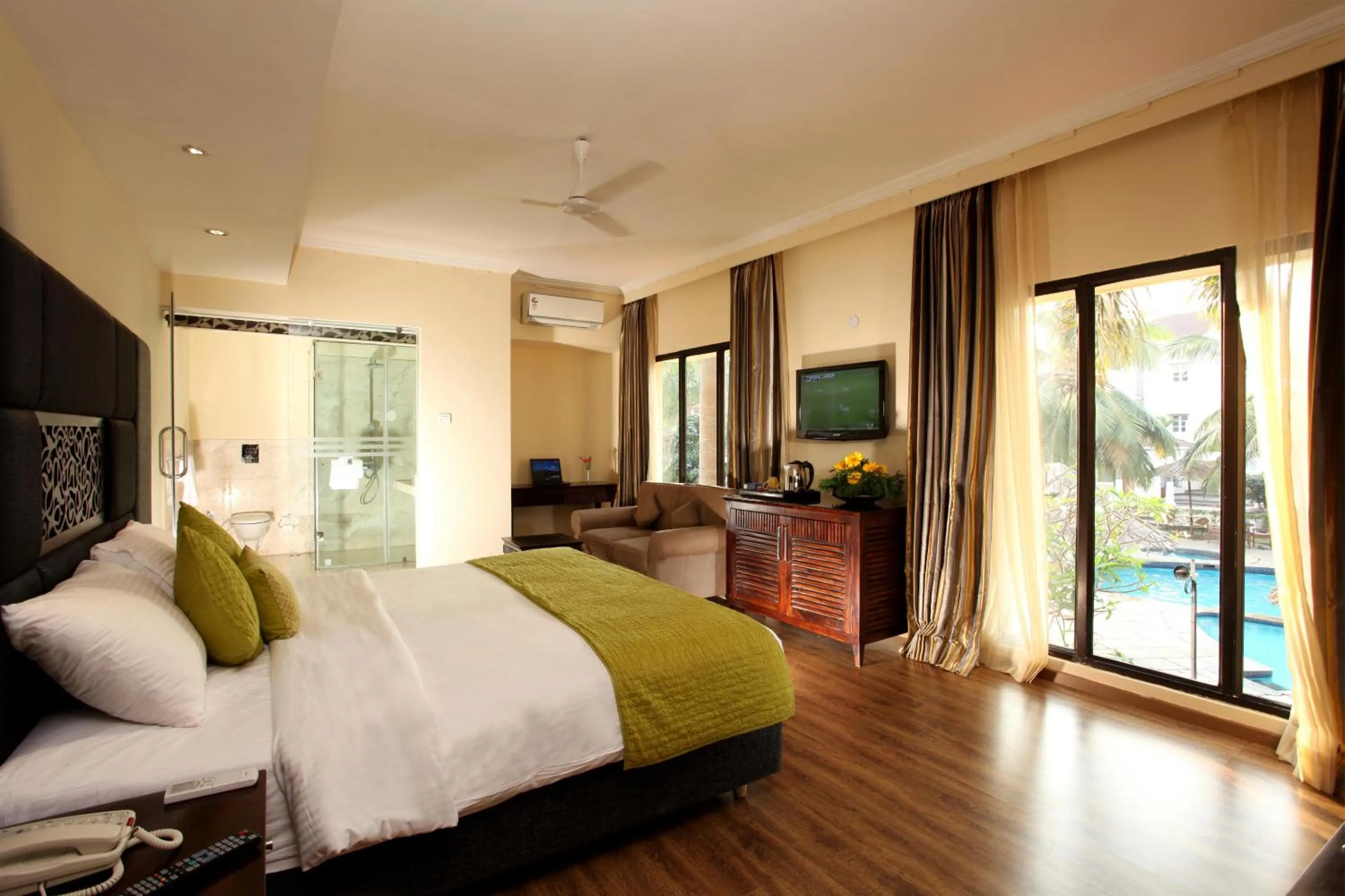 Bed in Otium Goa Resort by The Oterra