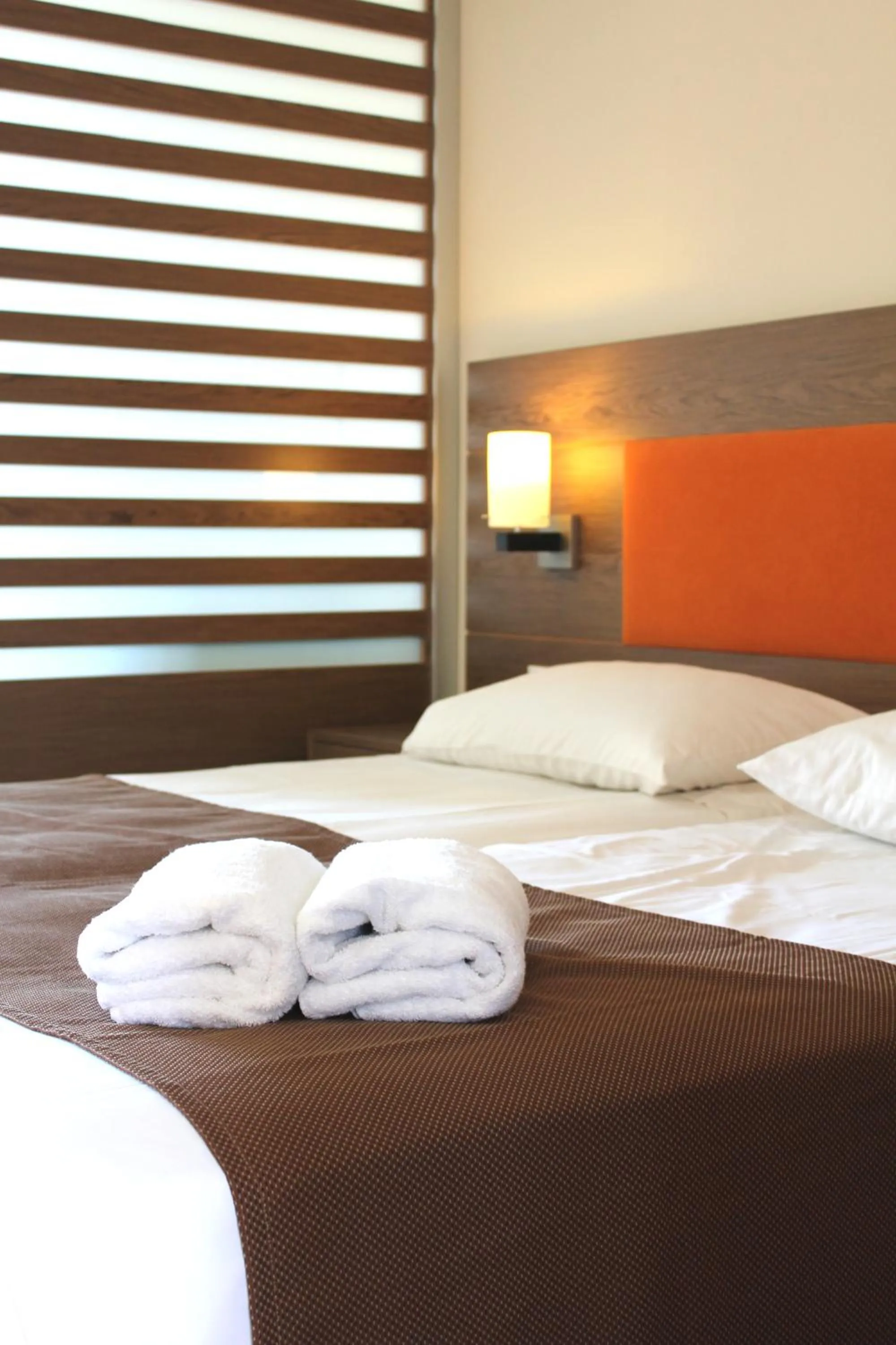 Bed in Sea Melody Beach Hotel Apartments