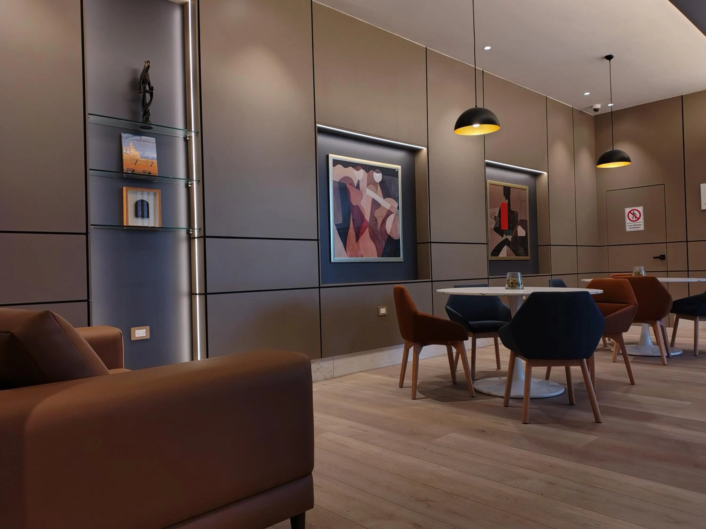 Lobby or reception in Hotel Soretti