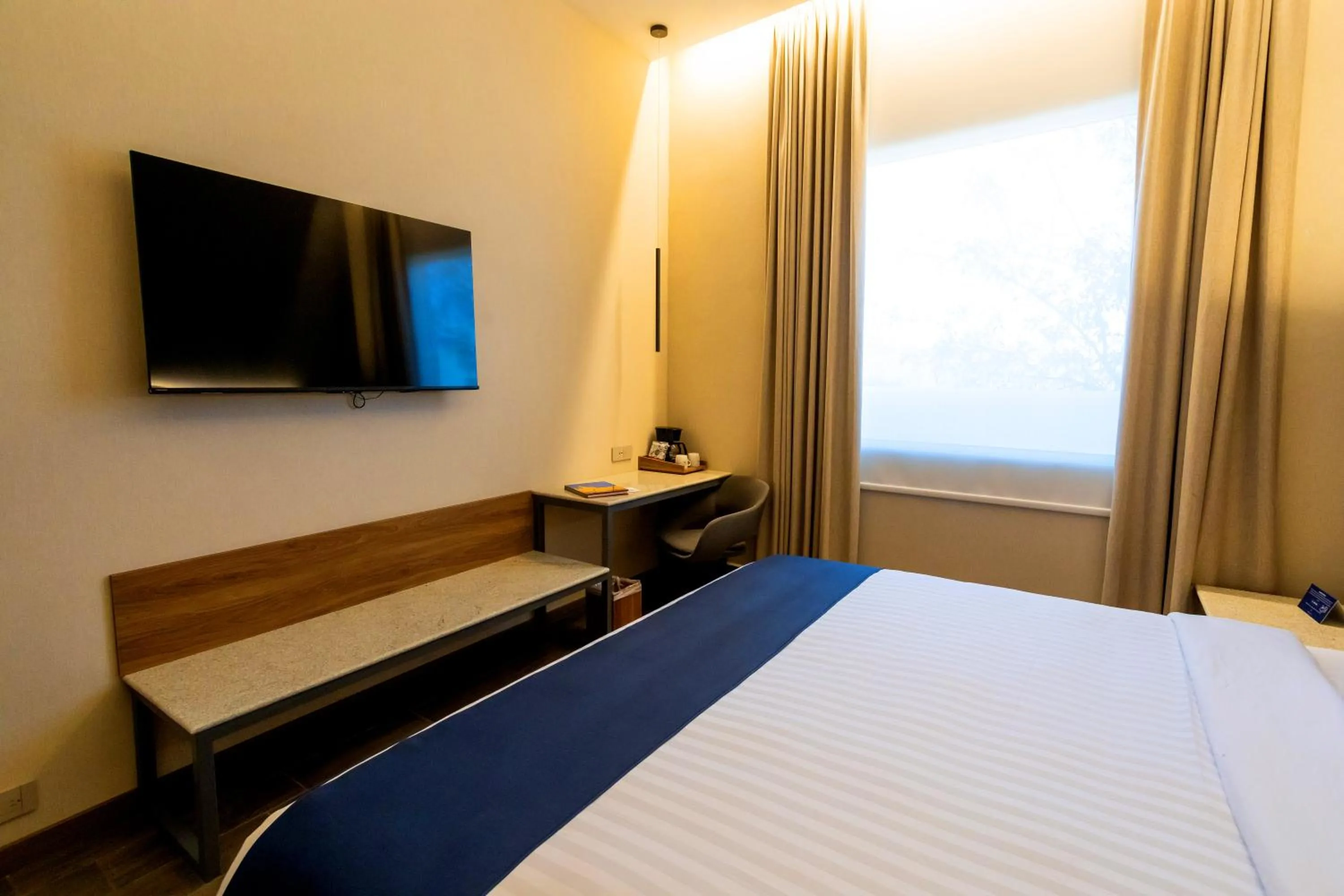 Bed in Hotel Soretti