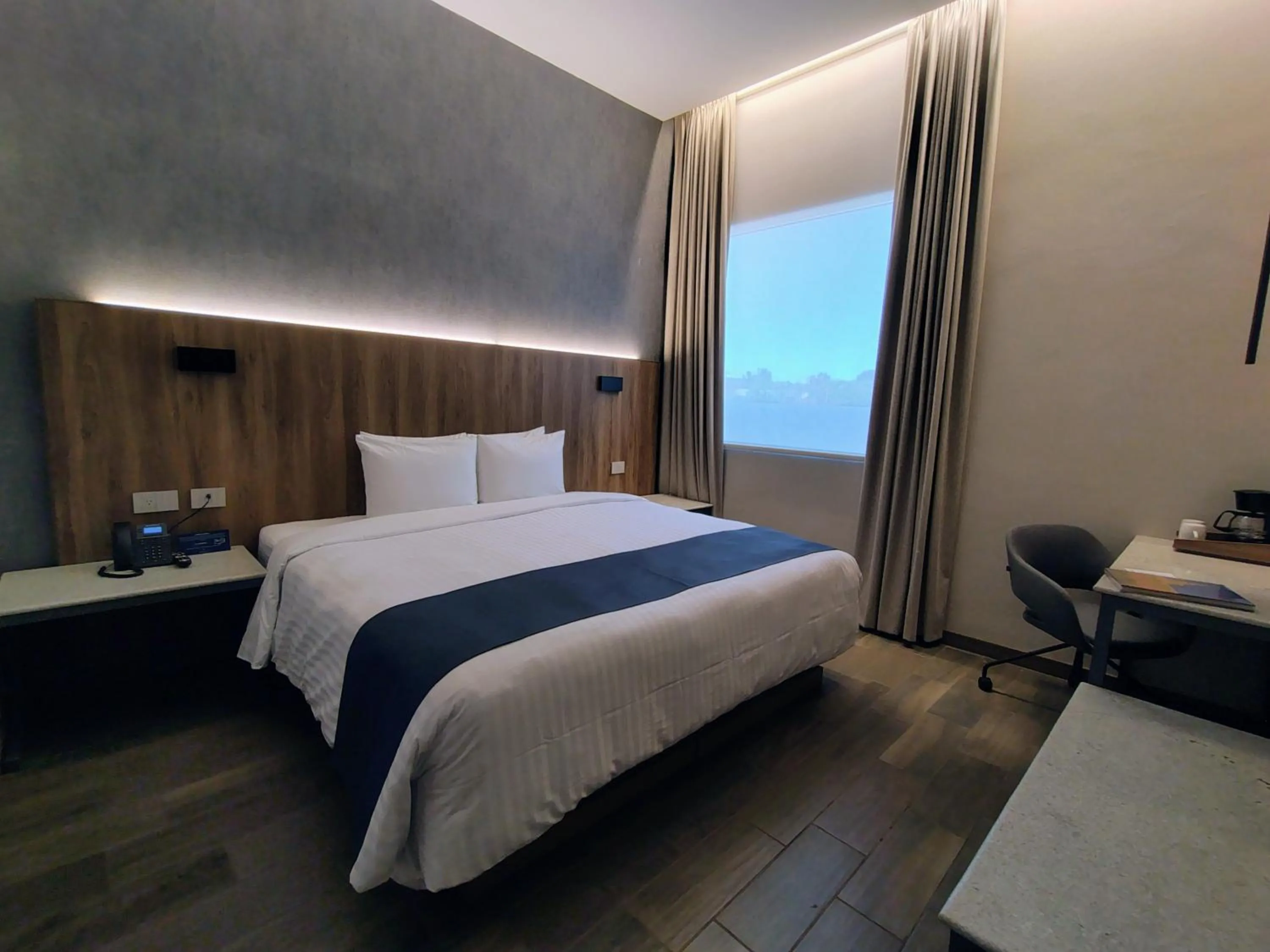 Bed in Hotel Soretti