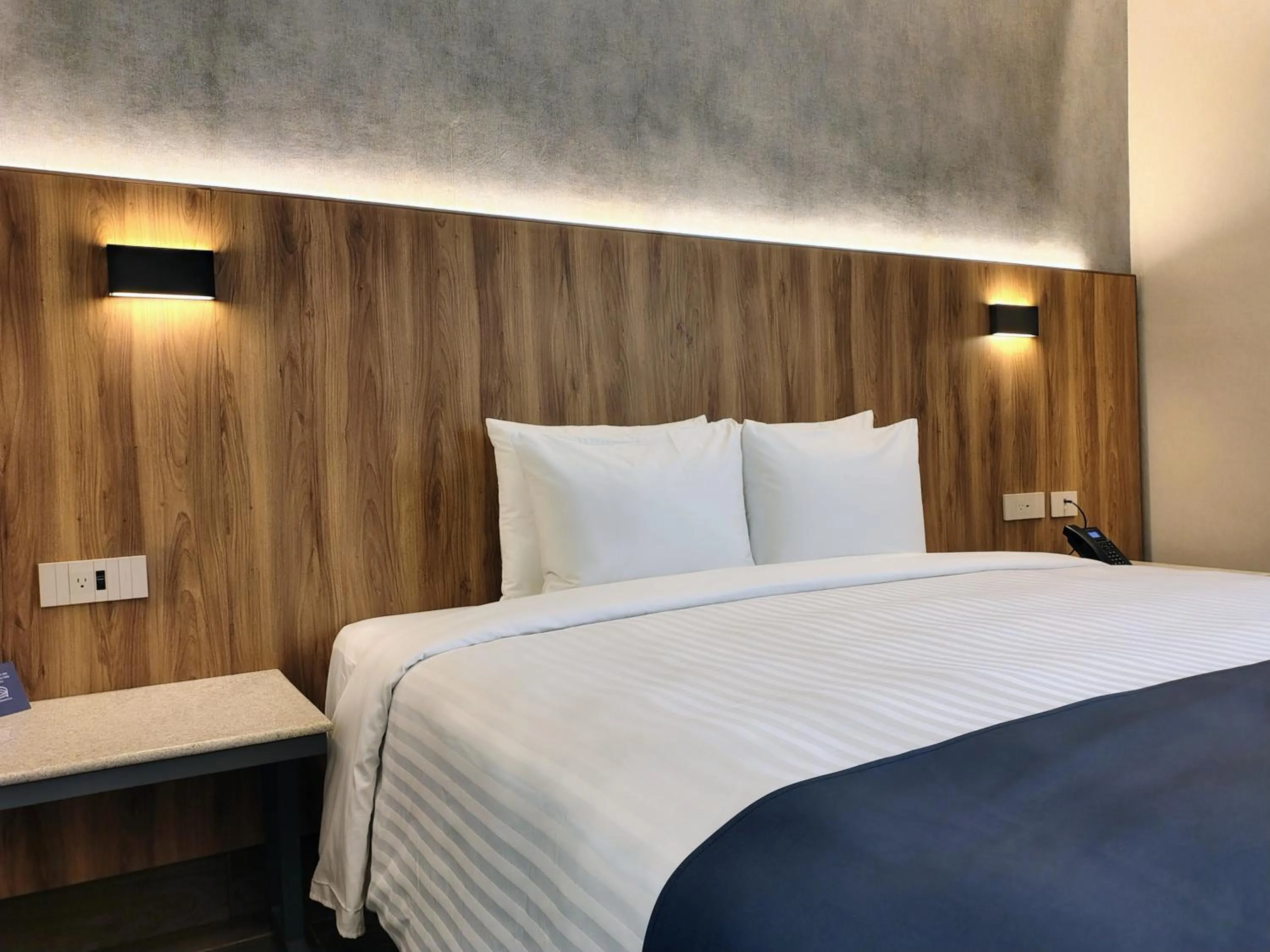 Bed in Hotel Soretti