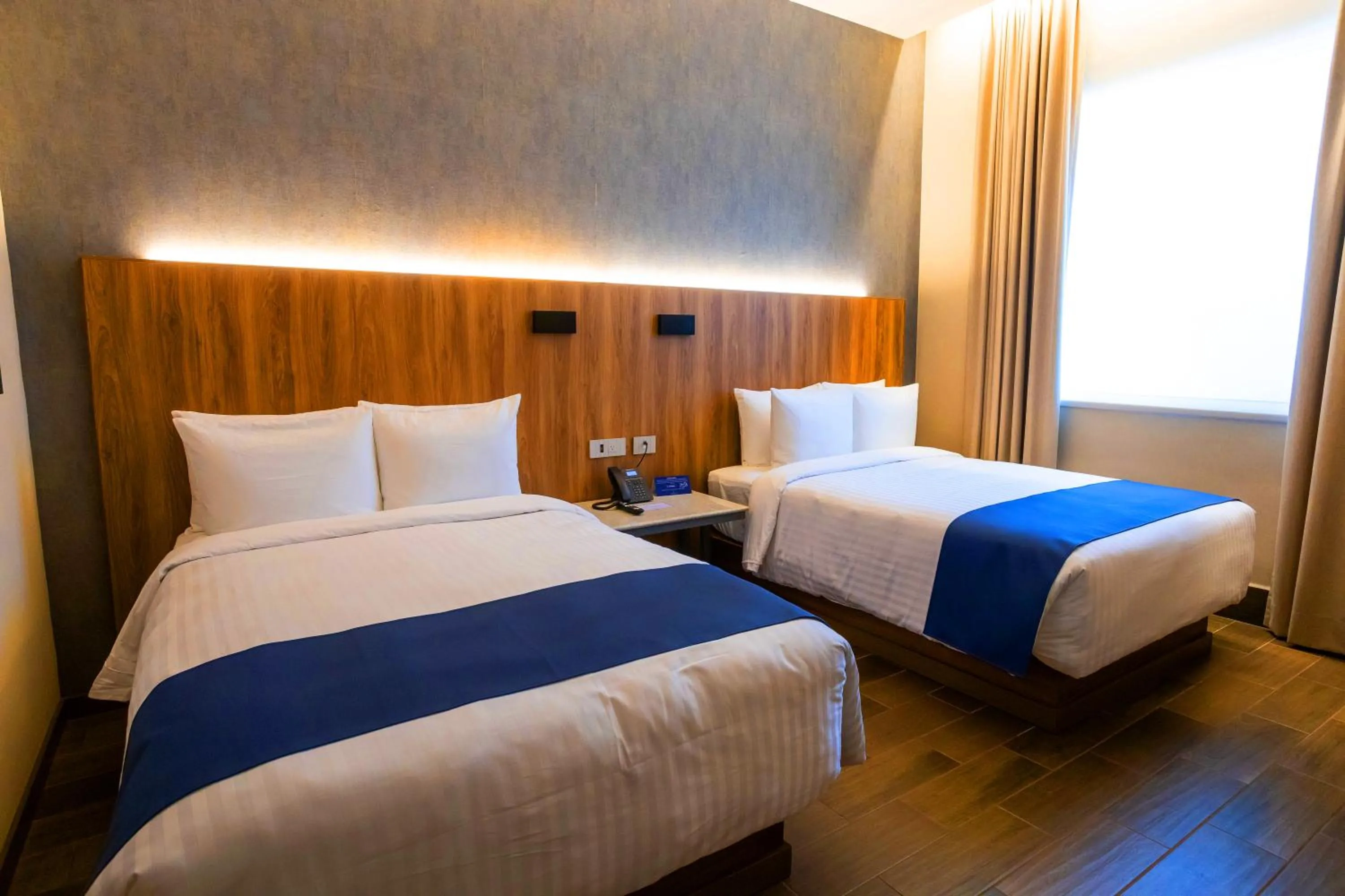 Bed in Hotel Soretti