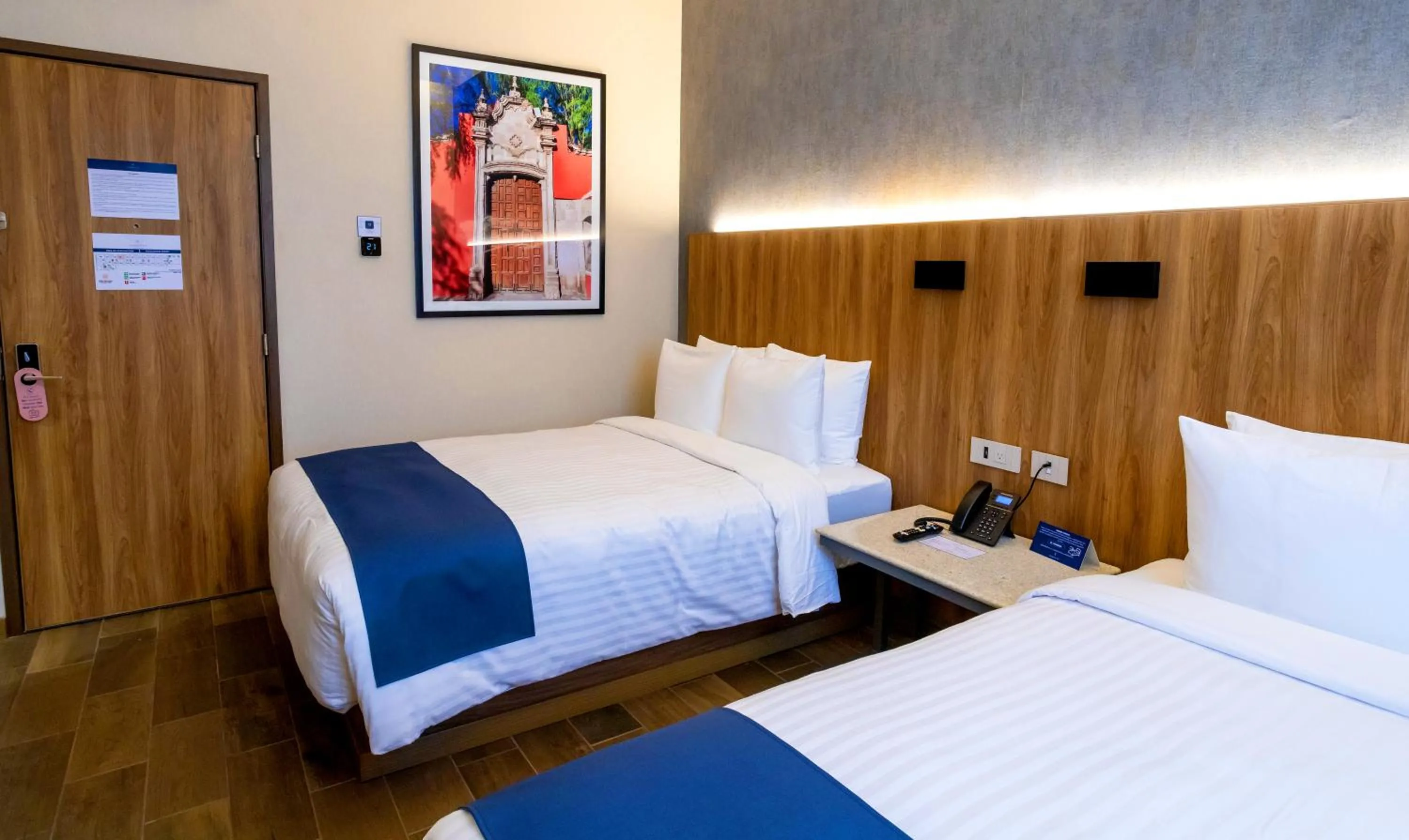 Bed in Hotel Soretti