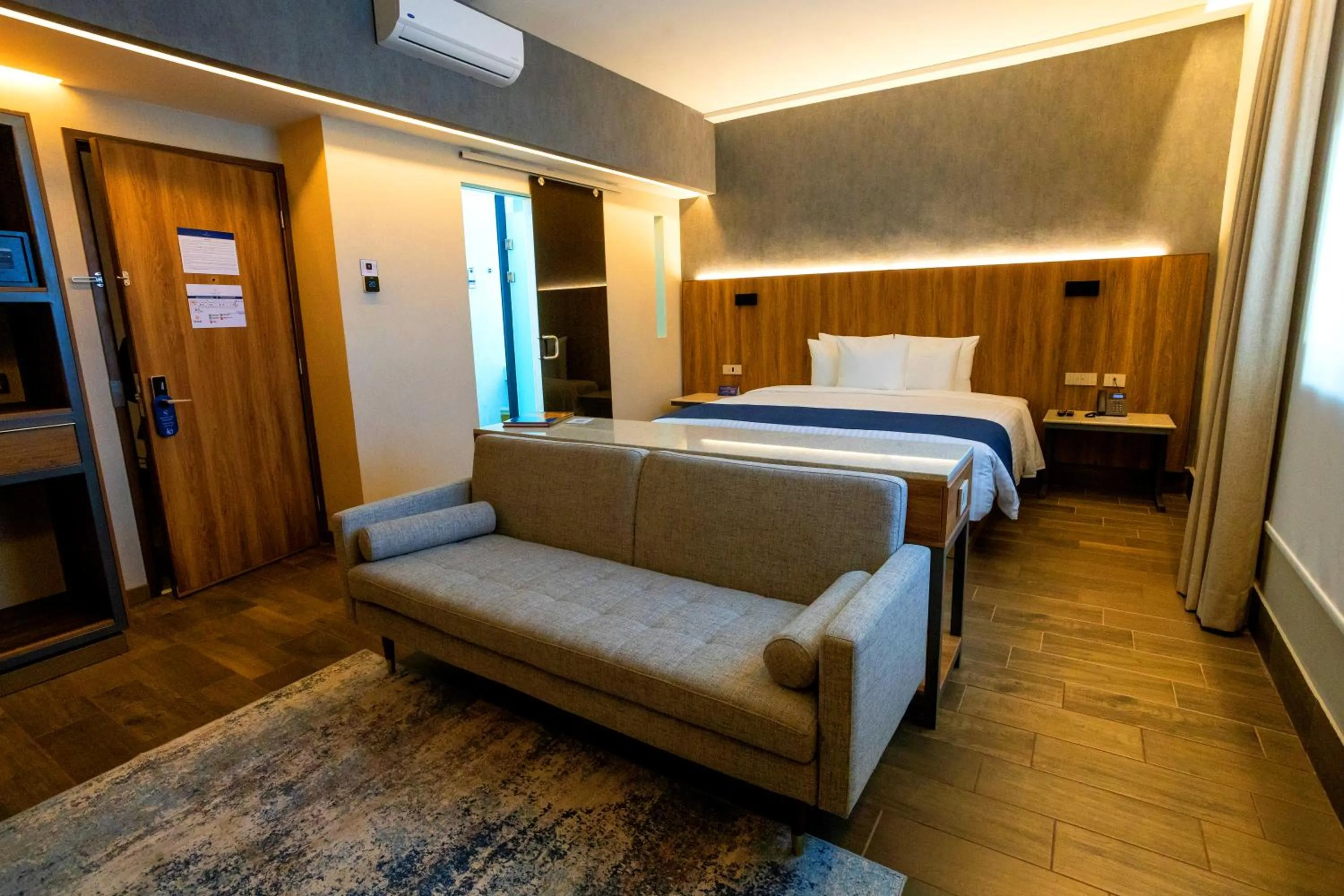 Bed in Hotel Soretti