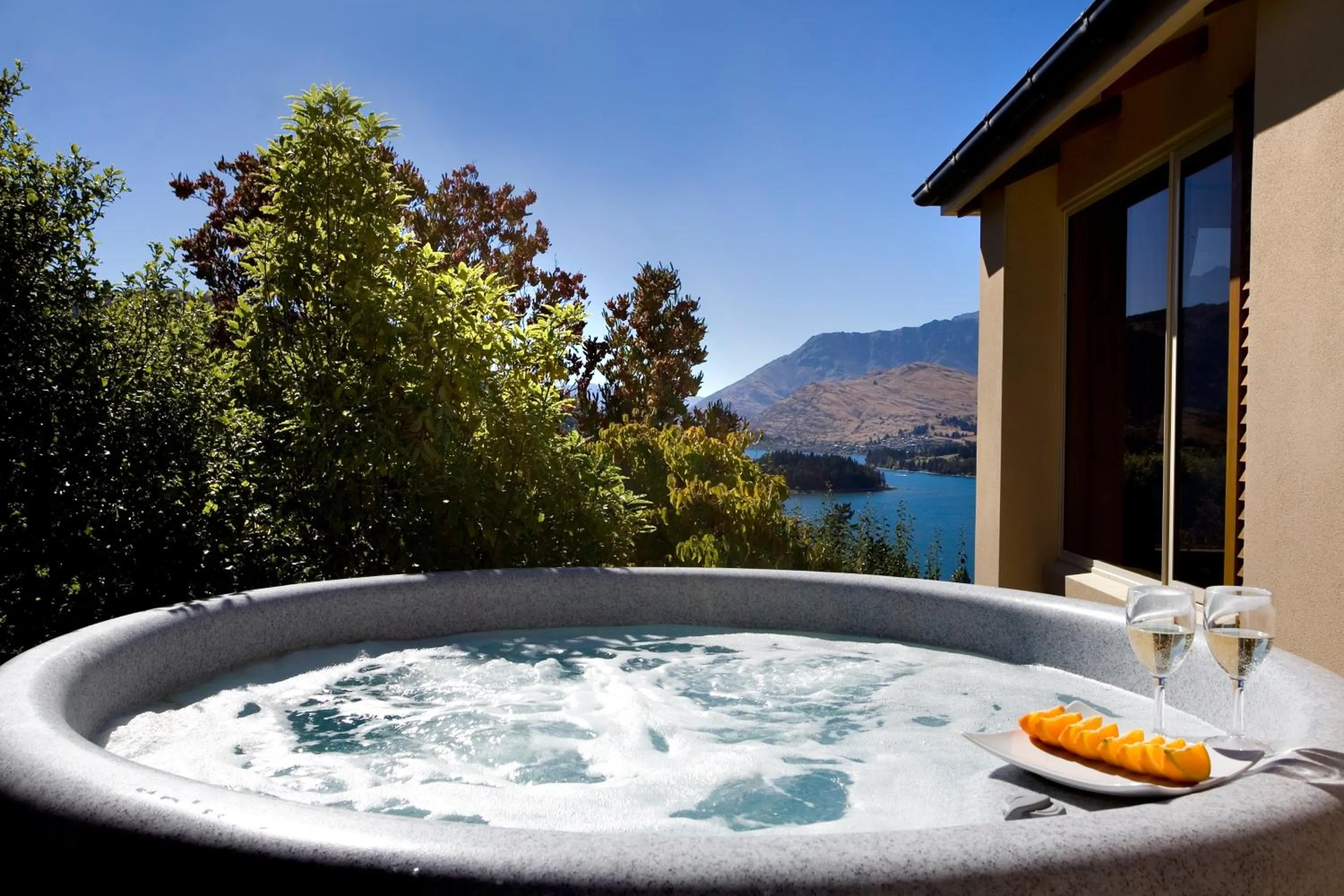 Hot Tub in Aspen House