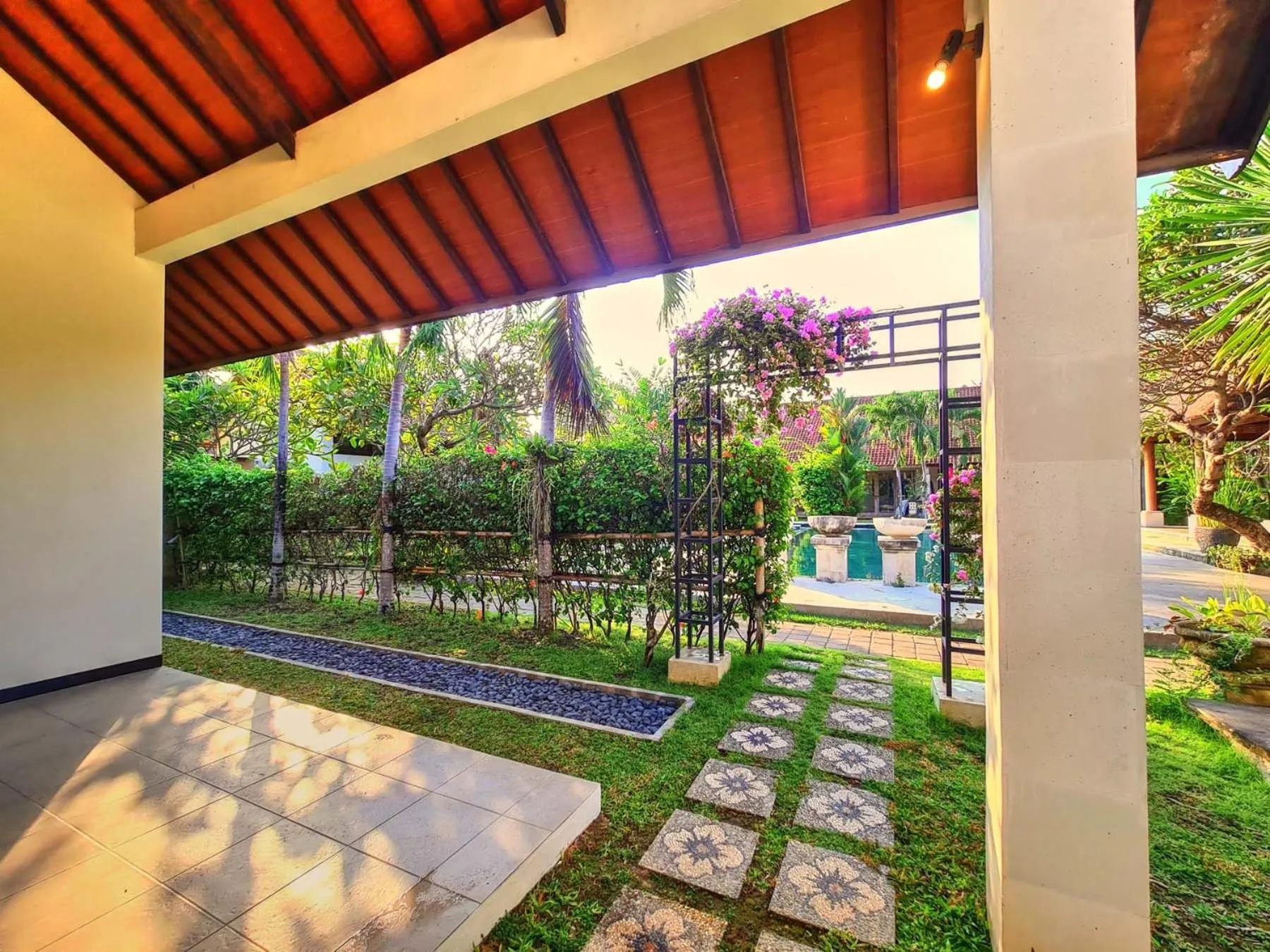 Garden in Sayang Taman Villas