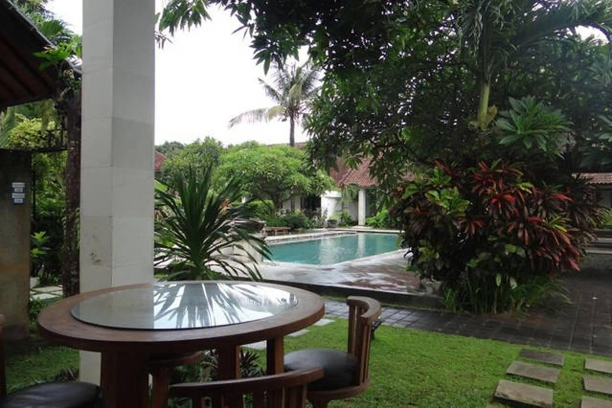 Pool view in Sayang Taman Villas