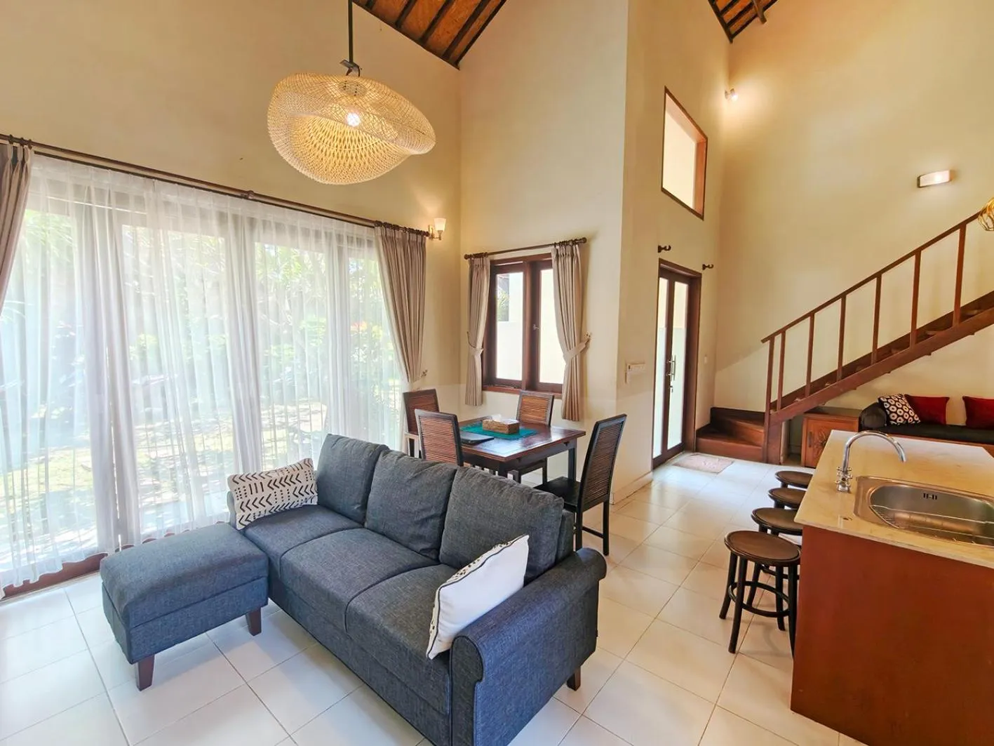 Living room in Sayang Taman Villas