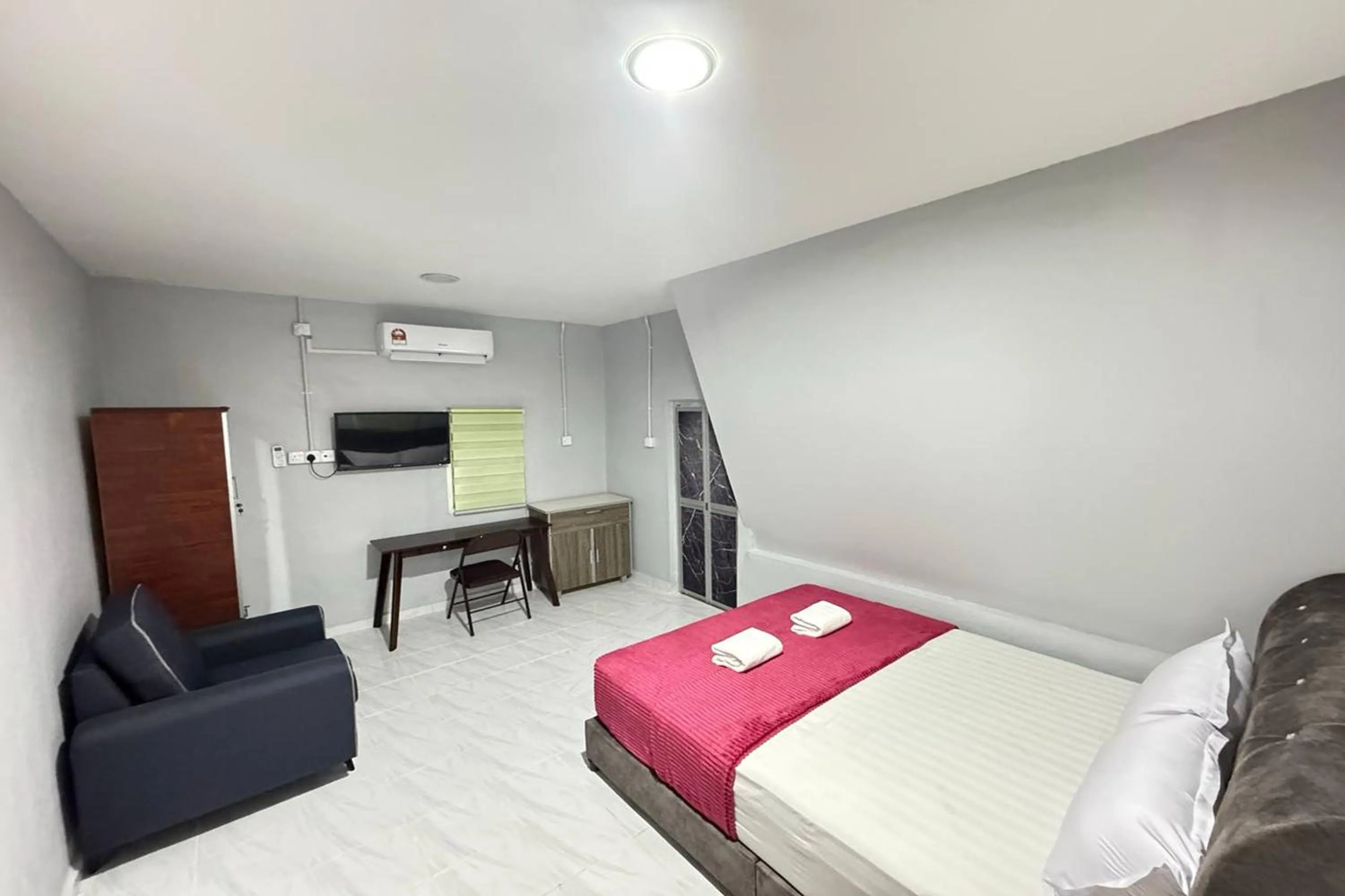 Bed in Darul Salam Dusun Resort & Waterpark