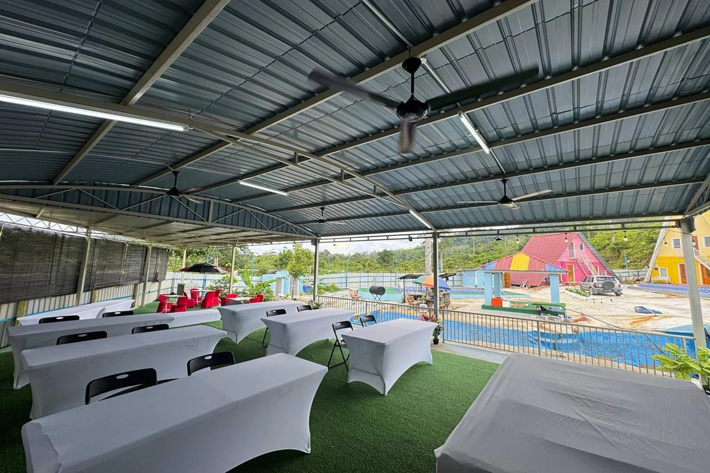 Lobby or reception in Darul Salam Dusun Resort & Waterpark