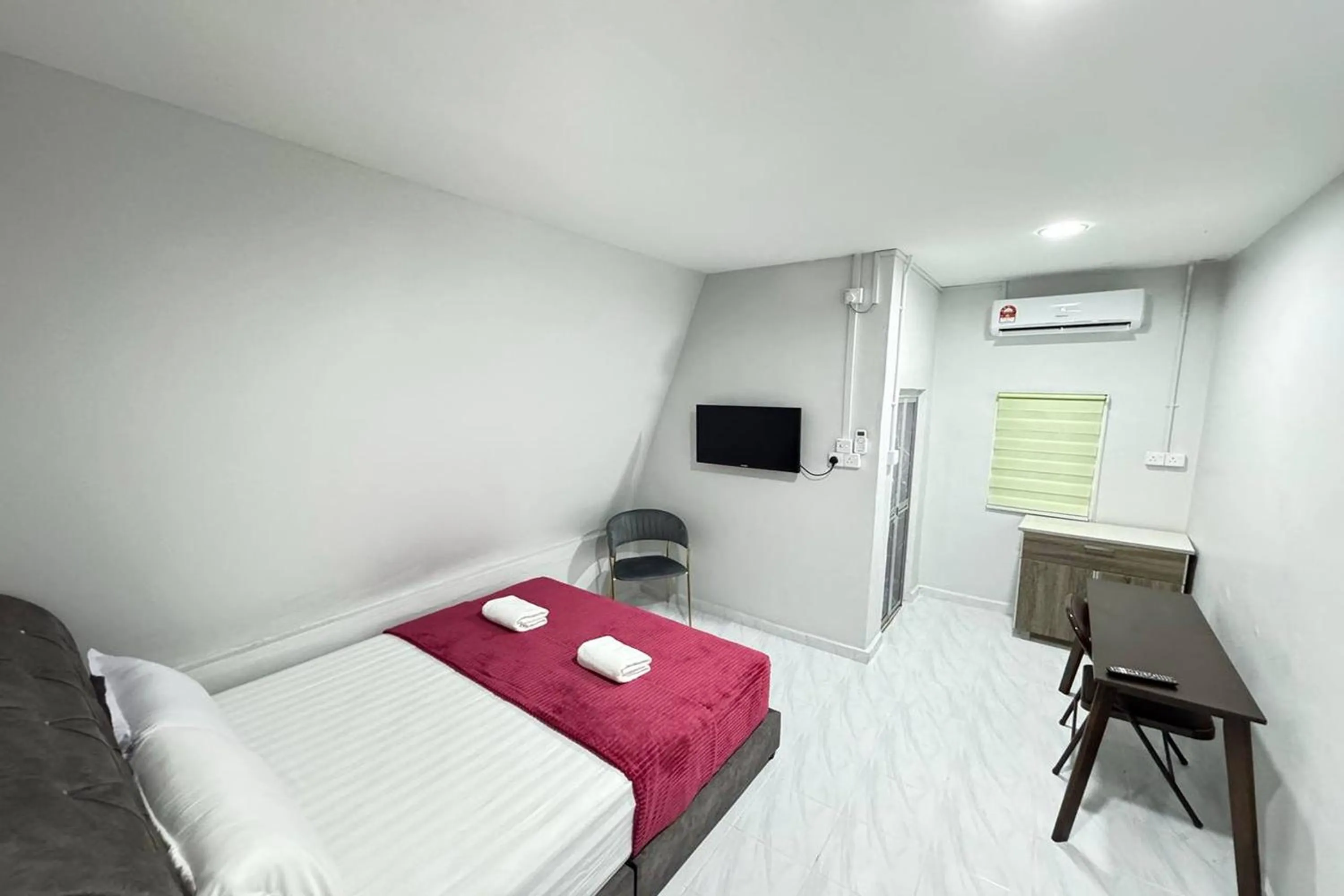 Bed in Darul Salam Dusun Resort & Waterpark