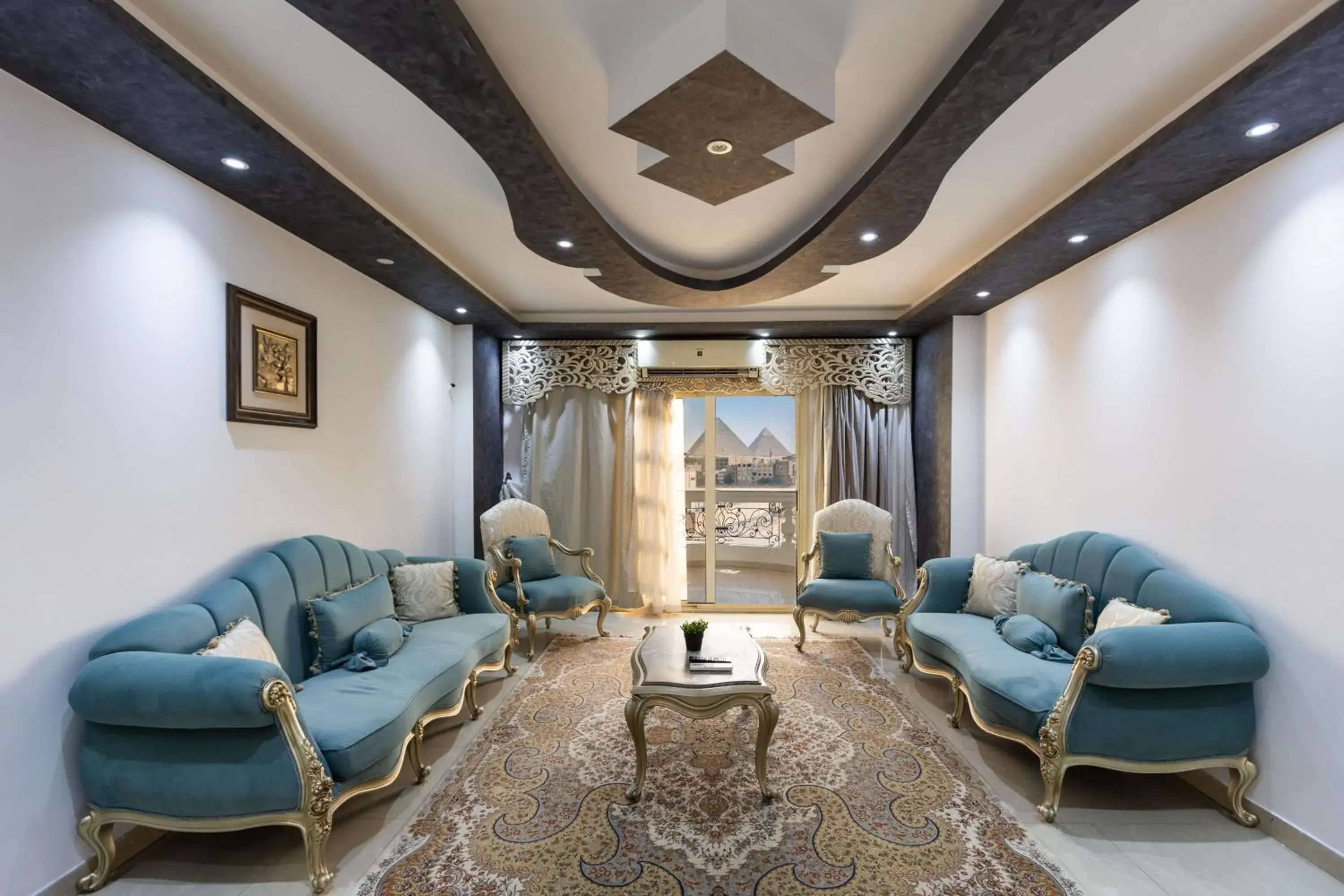 Living room in Pyramids Yard Hotel Living room in Pyramids Yard Hotel