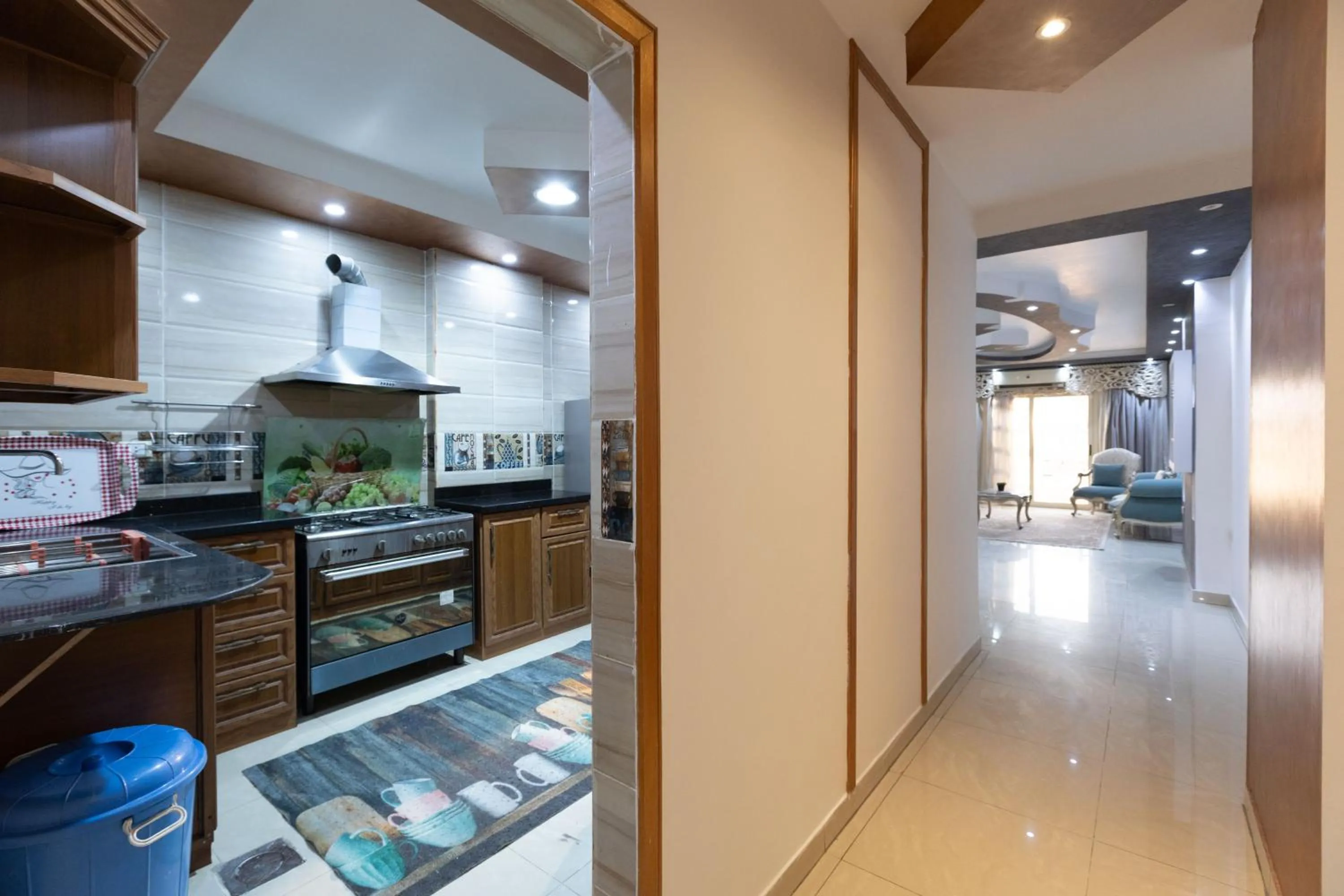 Kitchen or kitchenette in Pyramids Yard Hotel