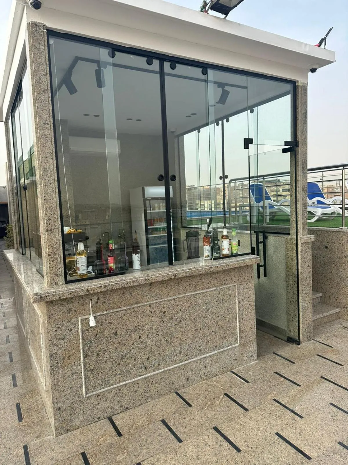 Lounge or bar in Pyramids Yard Hotel