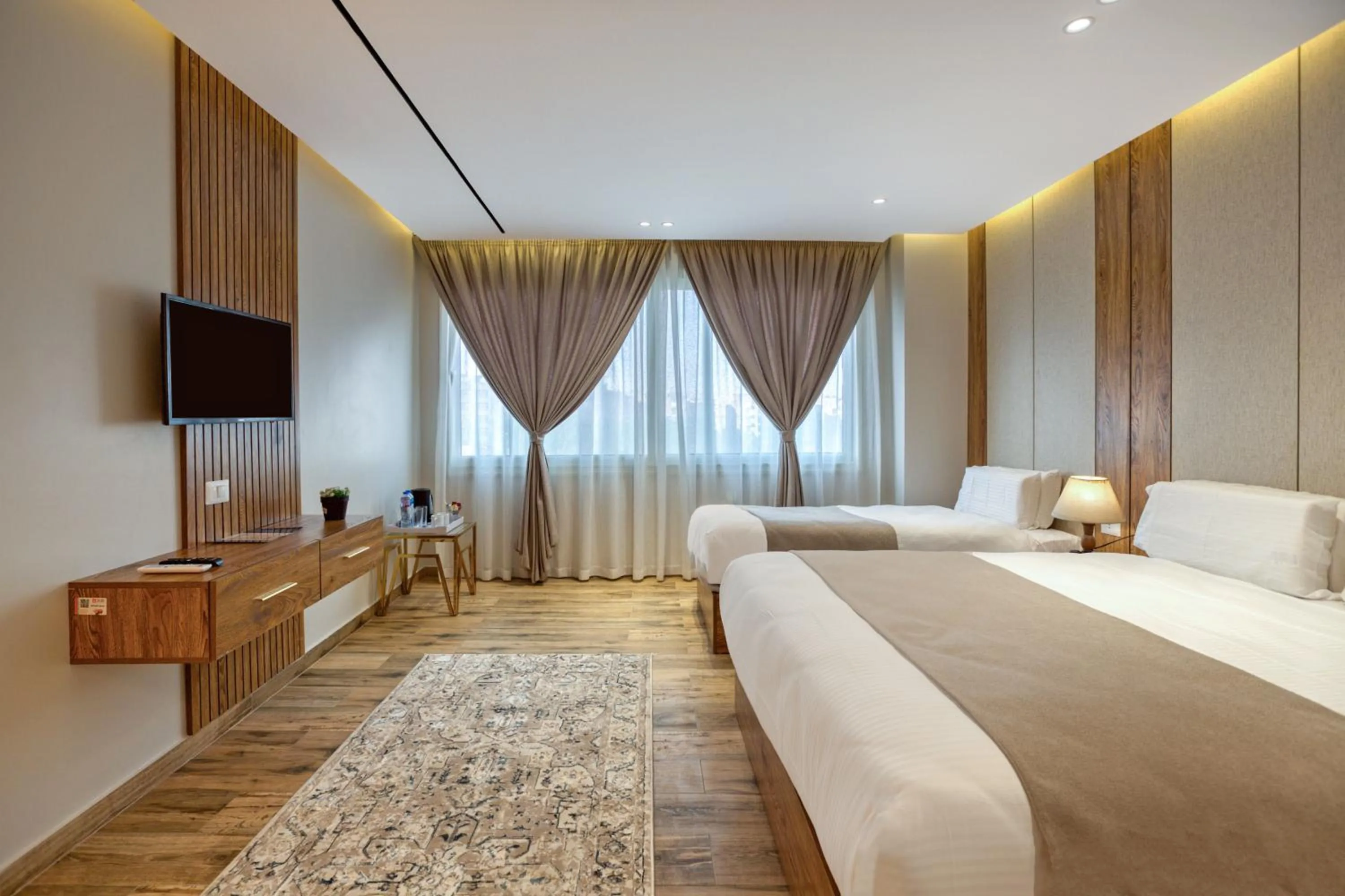 Bed in Pyramids Yard Hotel