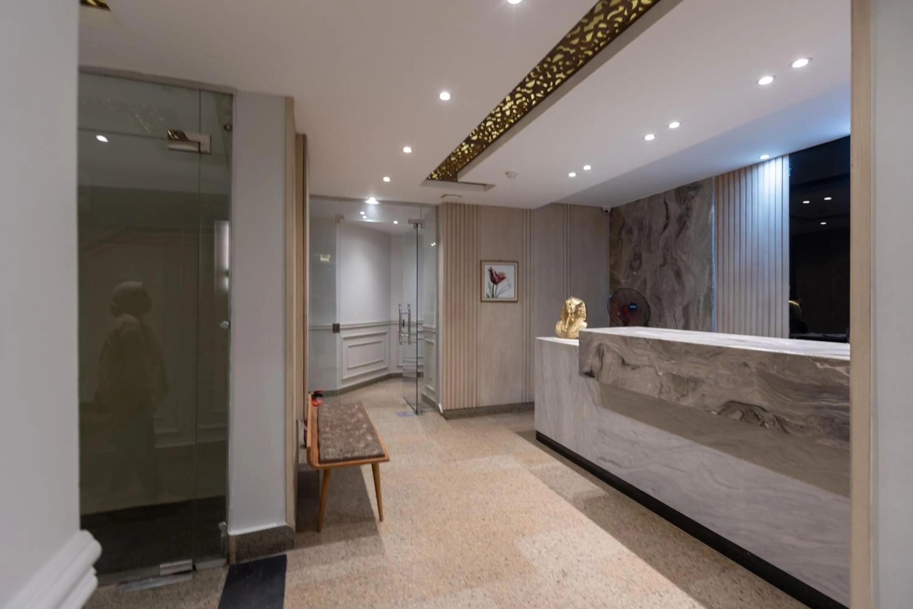 Lobby or reception in Pyramids Yard Hotel