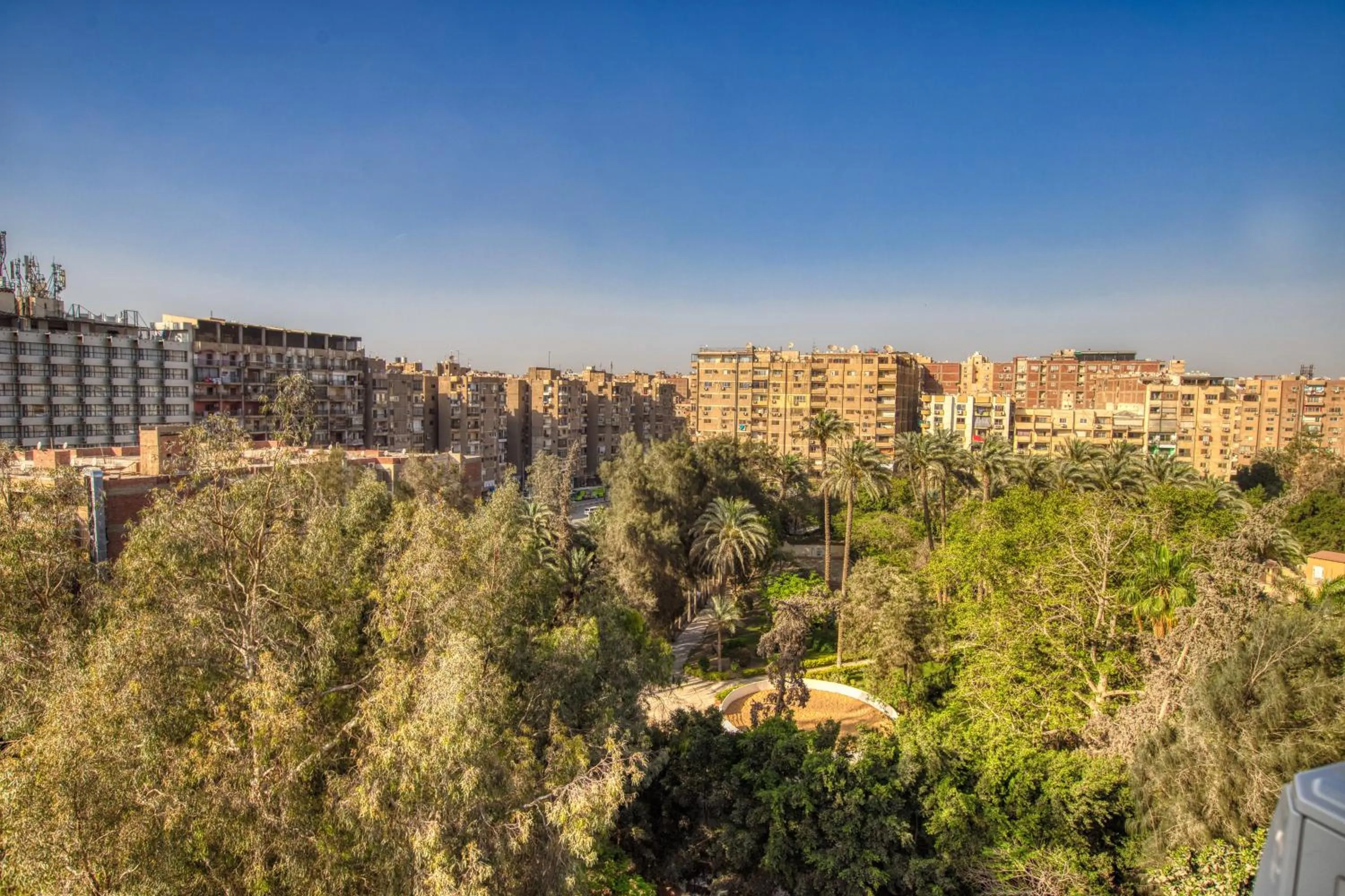 Natural landscape in Pyramids Yard Hotel