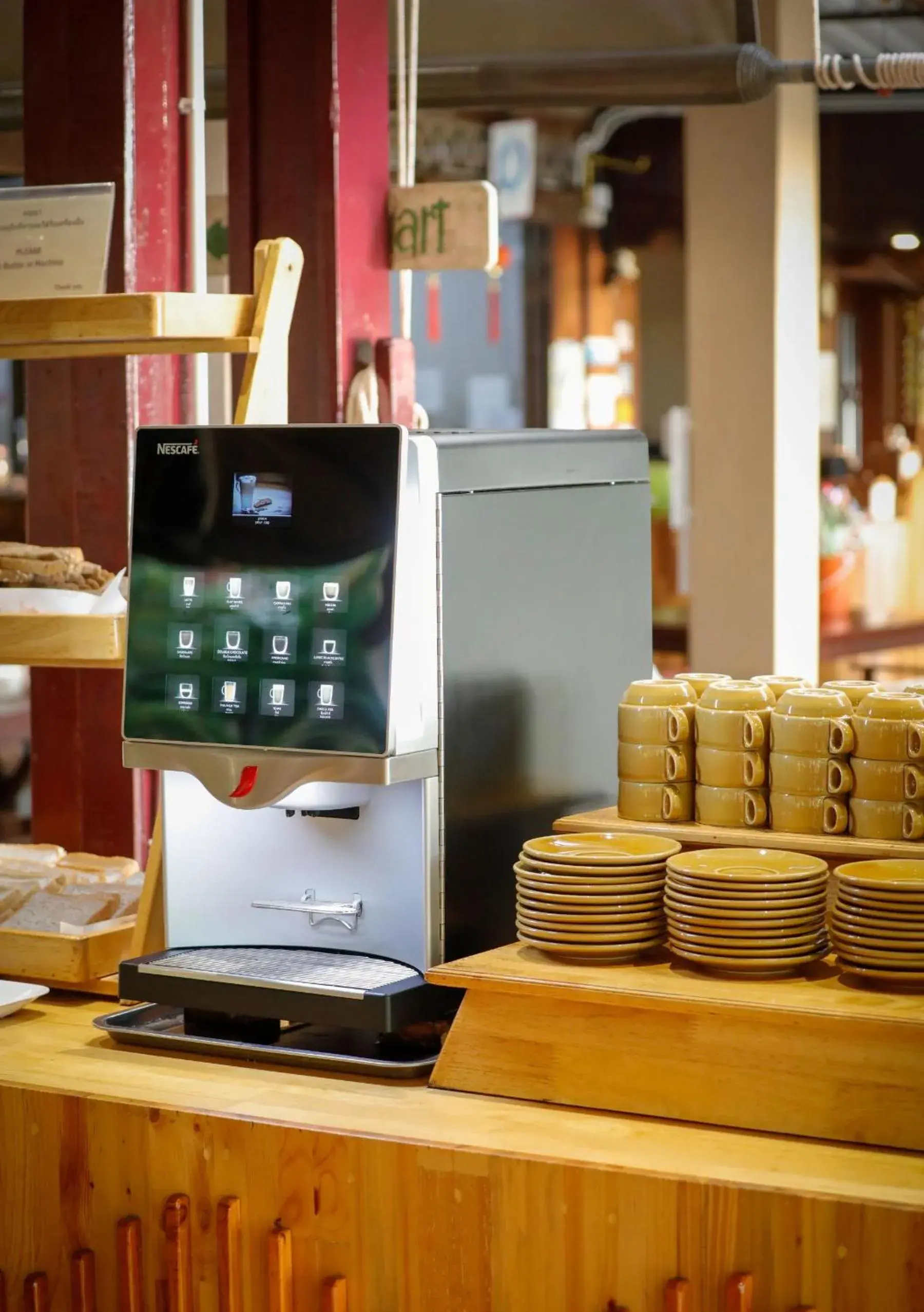 Buffet breakfast in Tubtim Resort Buffet breakfast in Tubtim Resort