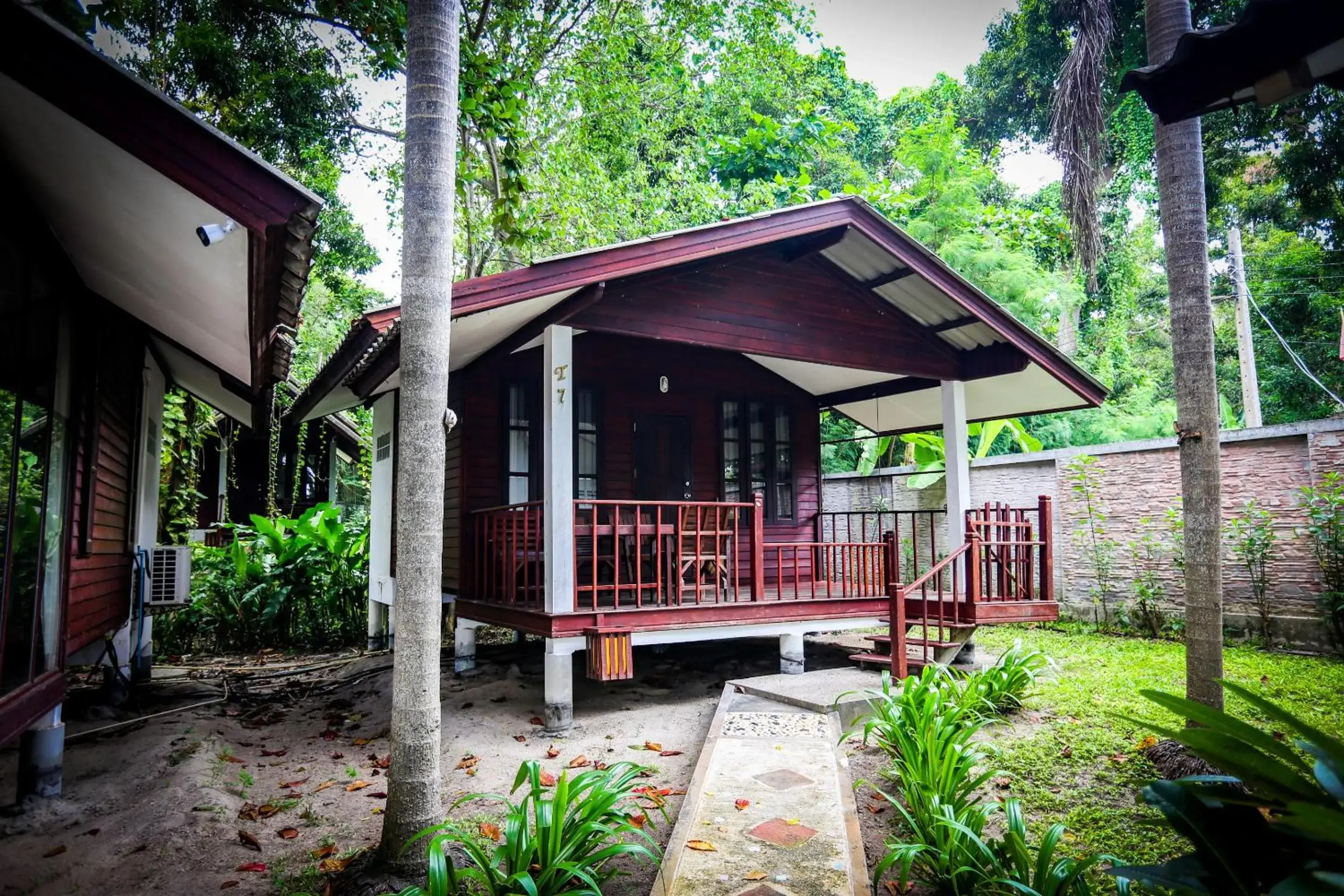 Property building in Tubtim Resort Property building in Tubtim Resort