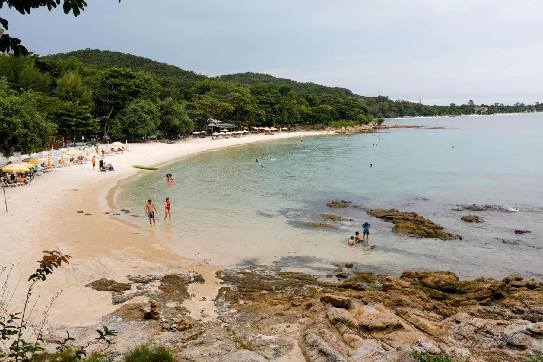 Beach in Tubtim Resort