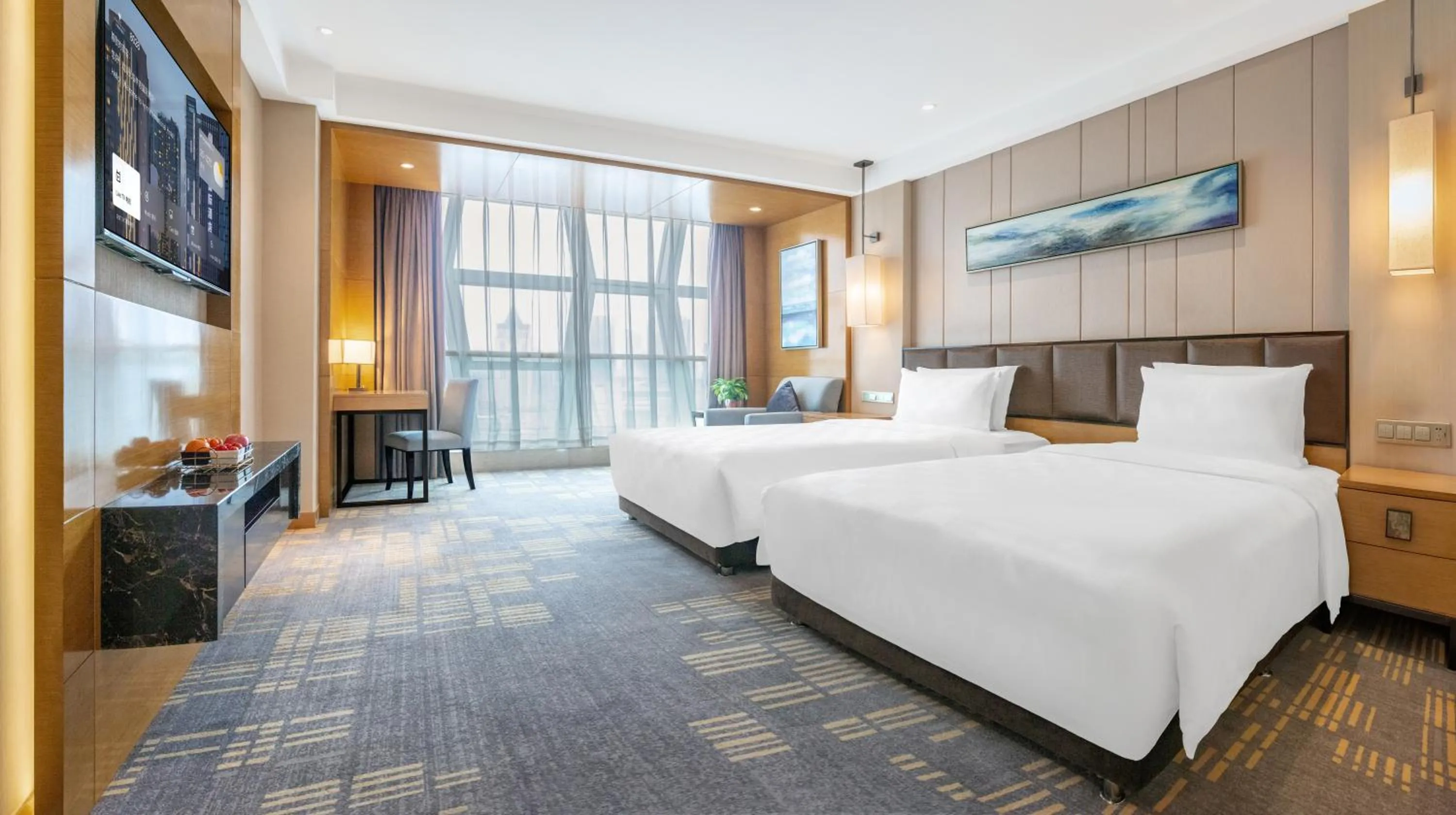 Superior Twin Room in Lyhn International Hotel Chengdu Taikoo Li