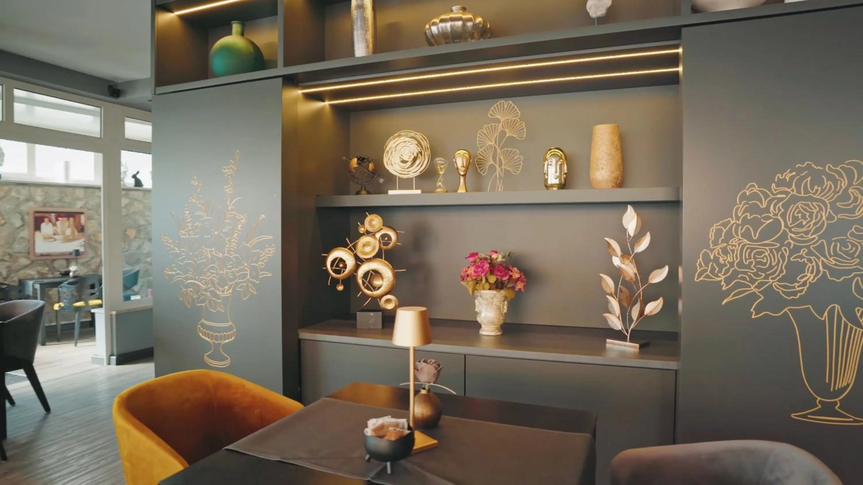 Decorative detail in Hotel Heritage Forza