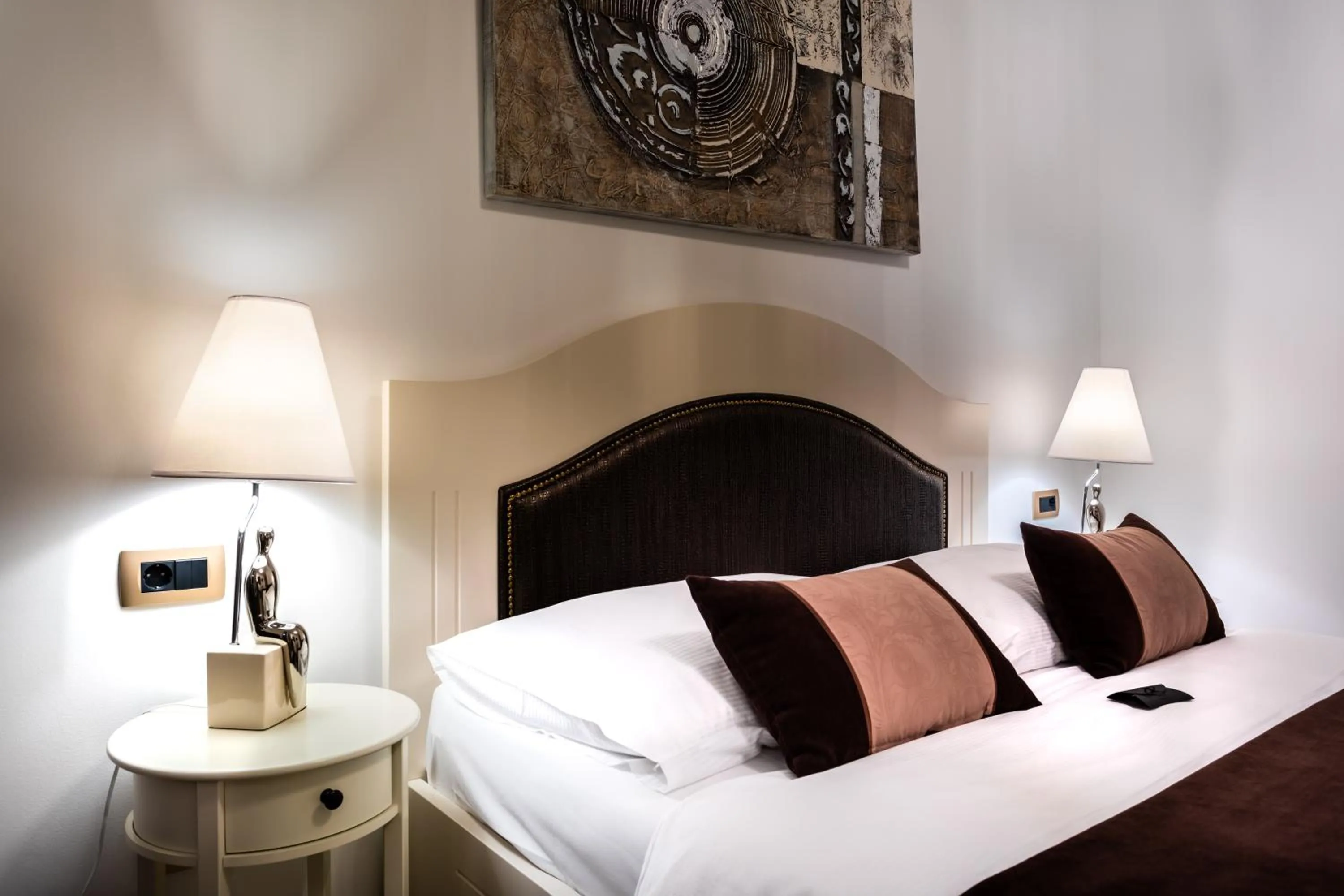 Bed in Hotel Heritage Forza