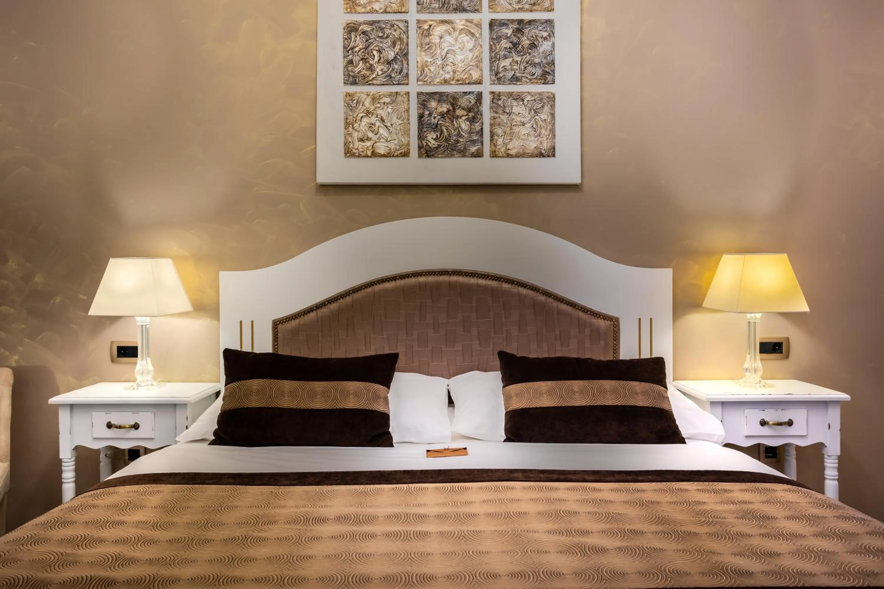 Bed in Hotel Heritage Forza