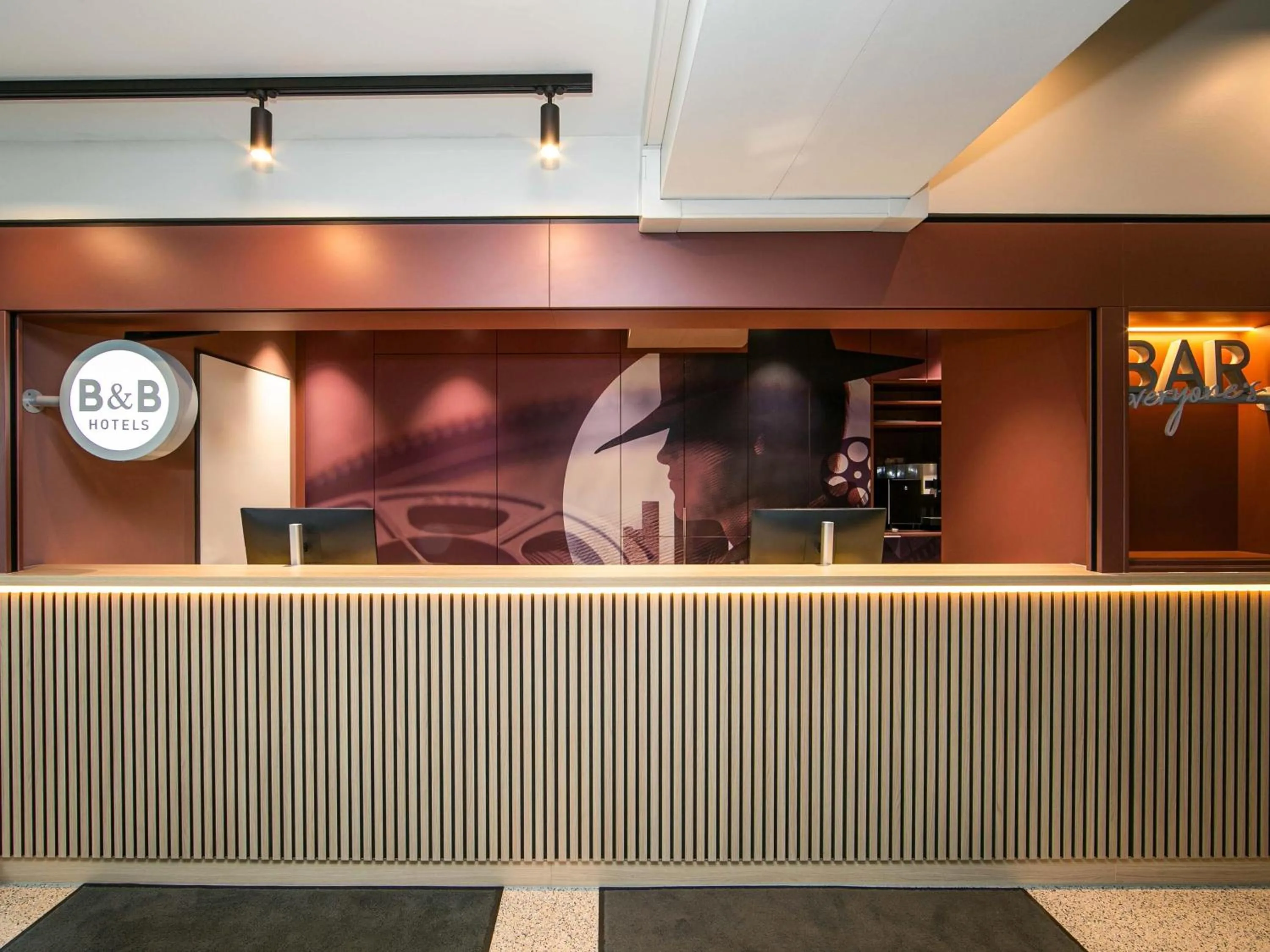 Lobby or reception in B&B HOTEL Berlin-Adlershof